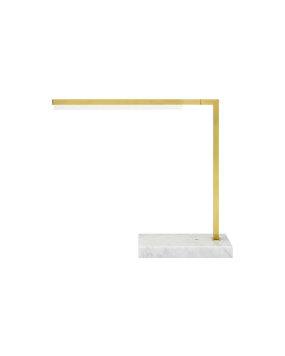 Visual Comfort Klee 18″ bordslampa mässing