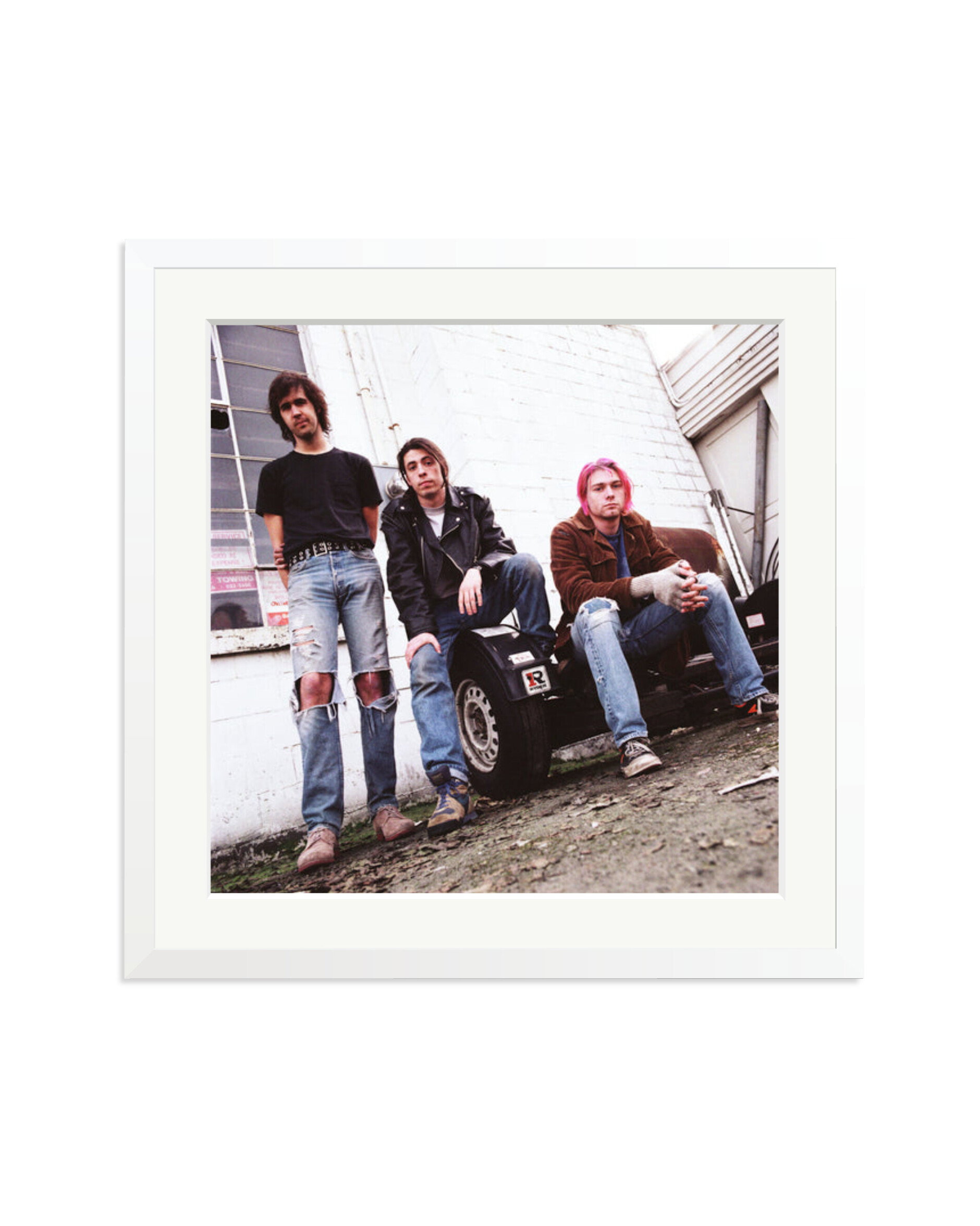 Nirvana For Creem Magazine White / XL