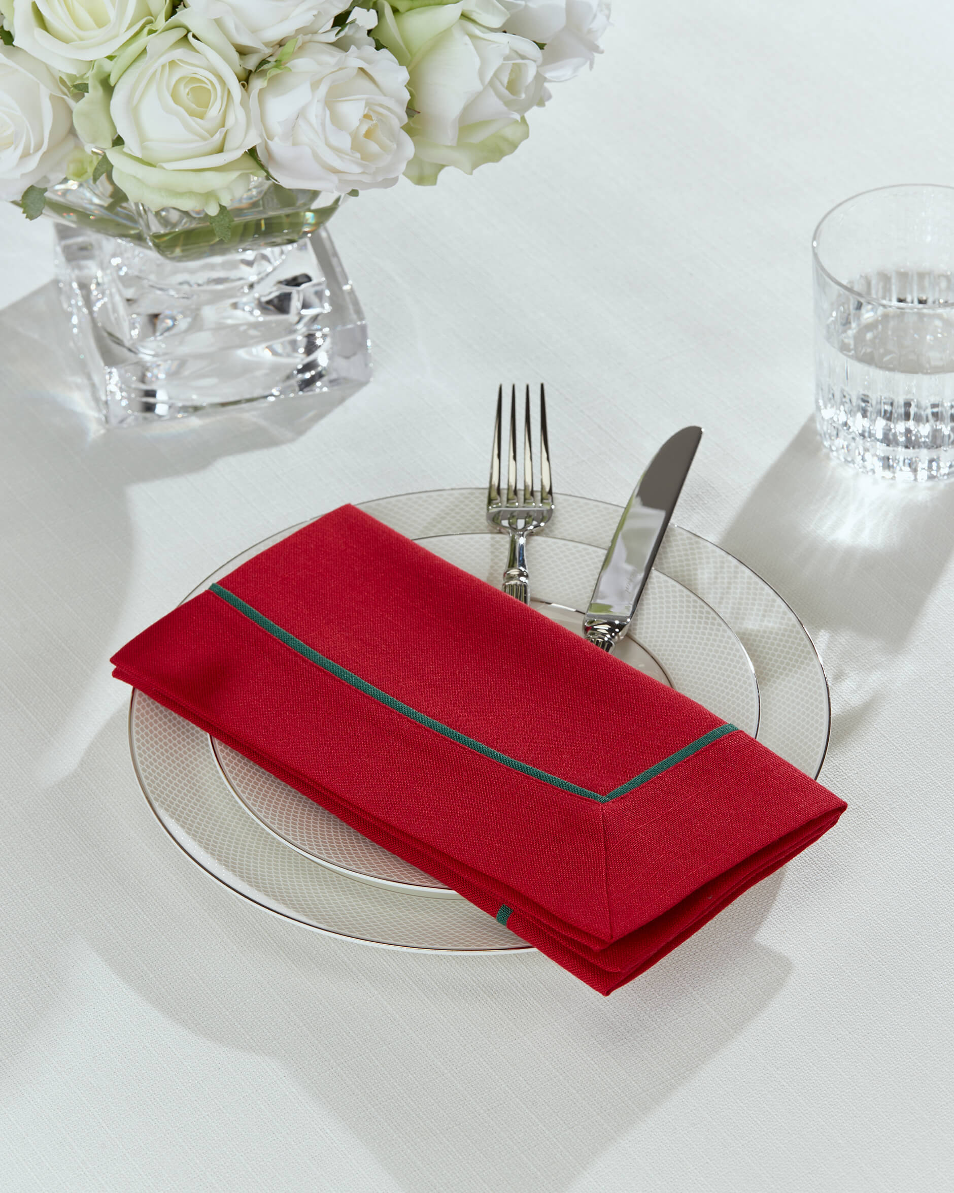 Castleford lautasliina punainen