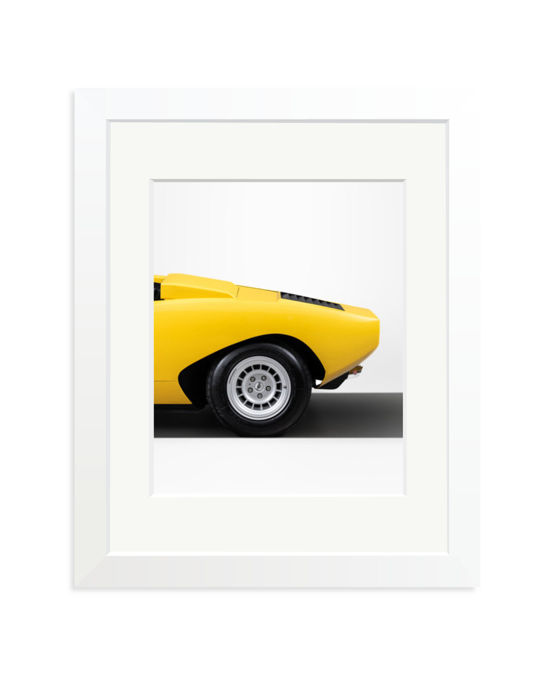 Lamborghini Countach Wheel White / Small