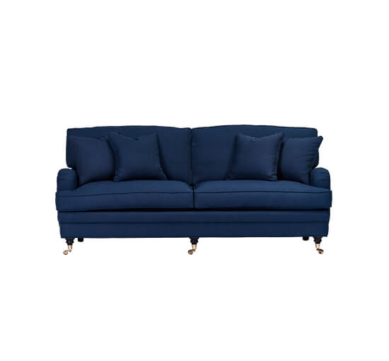 Newport Howard-Sofa gerade indigo