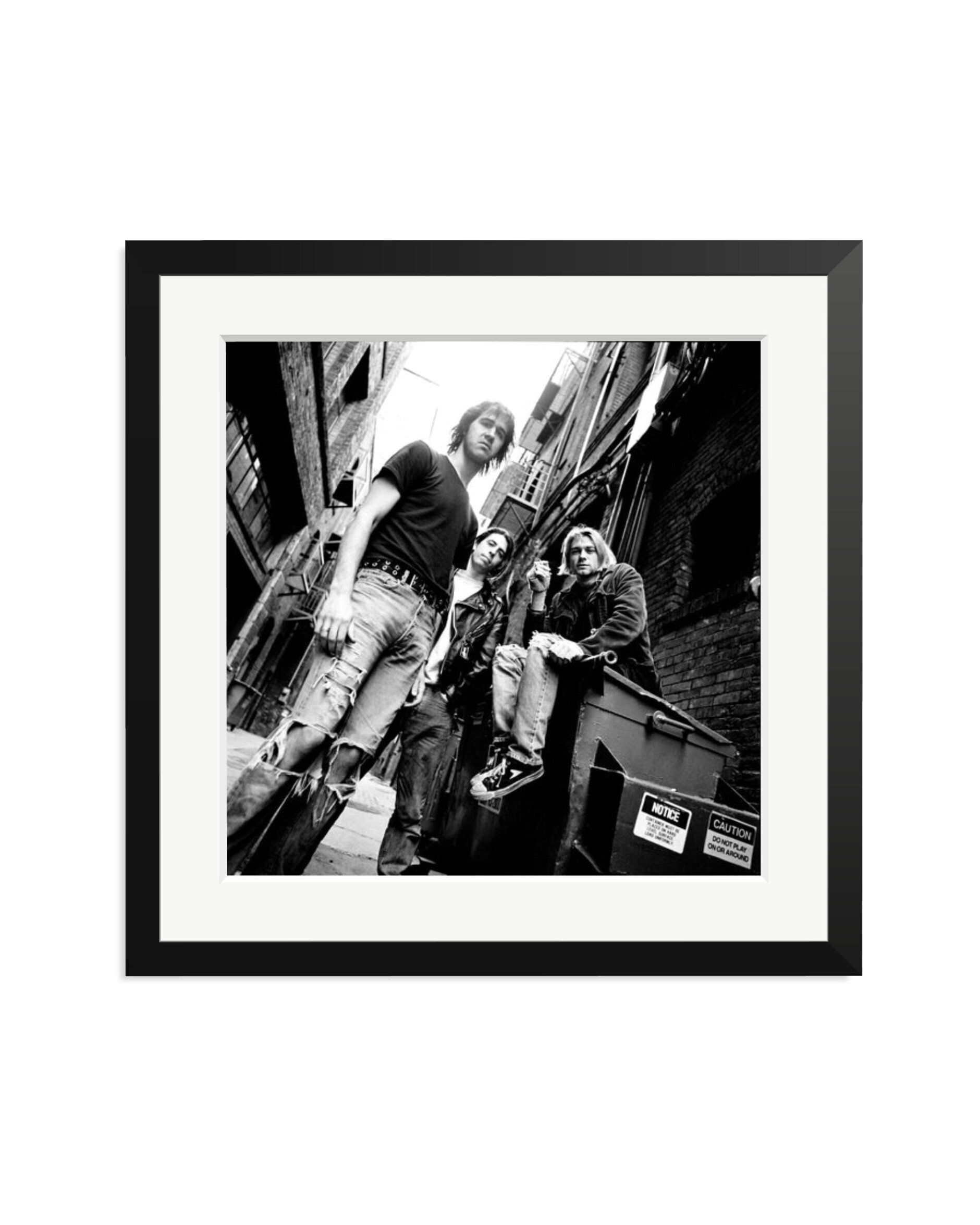 Nirvana in Seattle Black / Large
