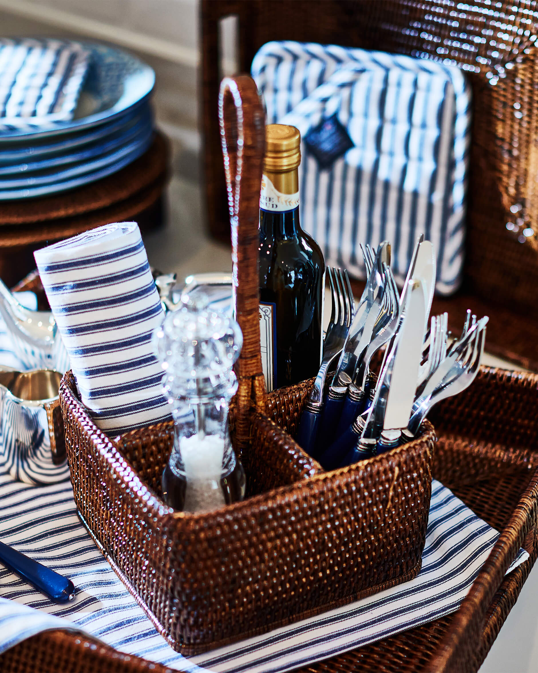 Cognac kryddställ rotting