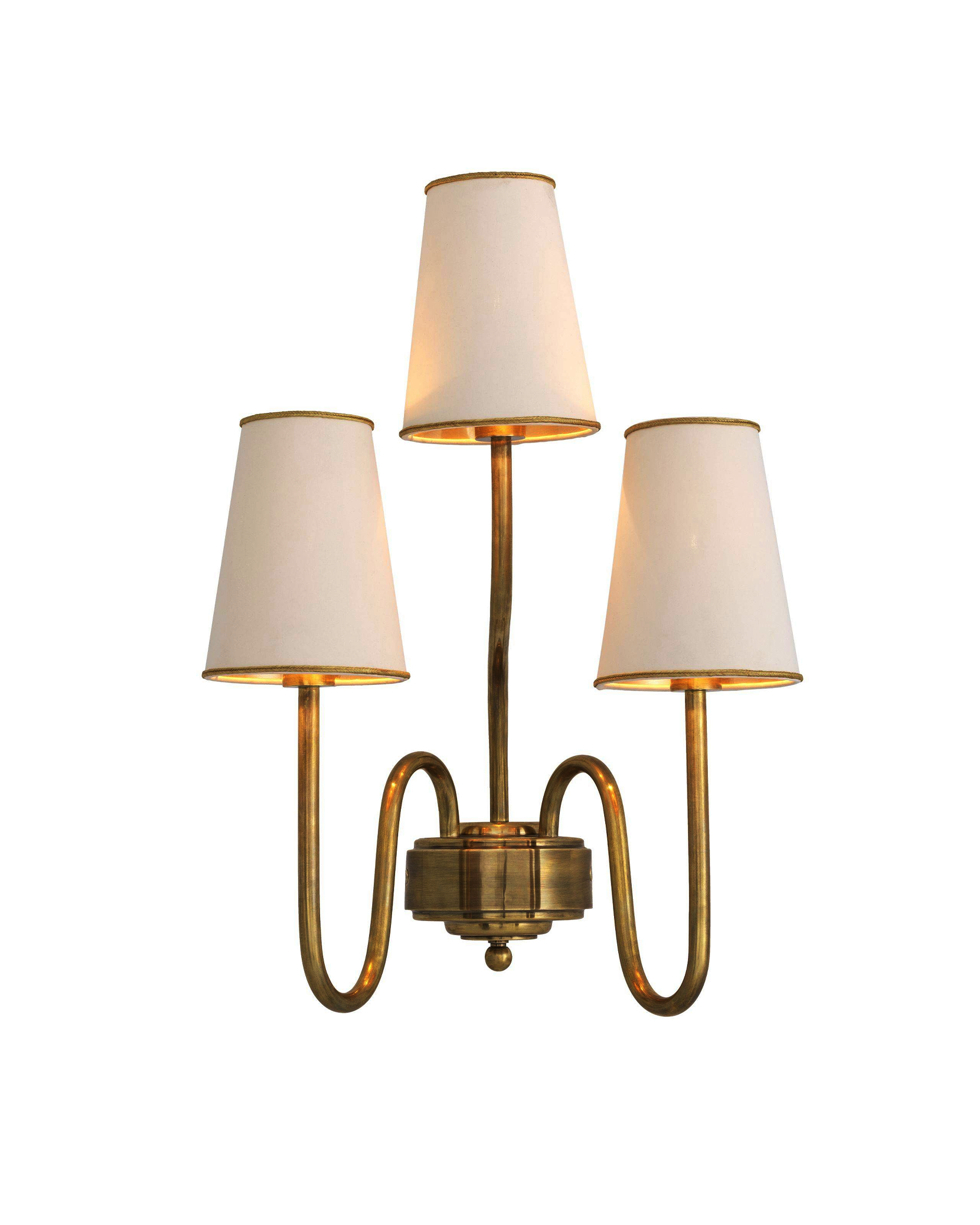 Bergerac vägglampa exkl skärmar OUTLET