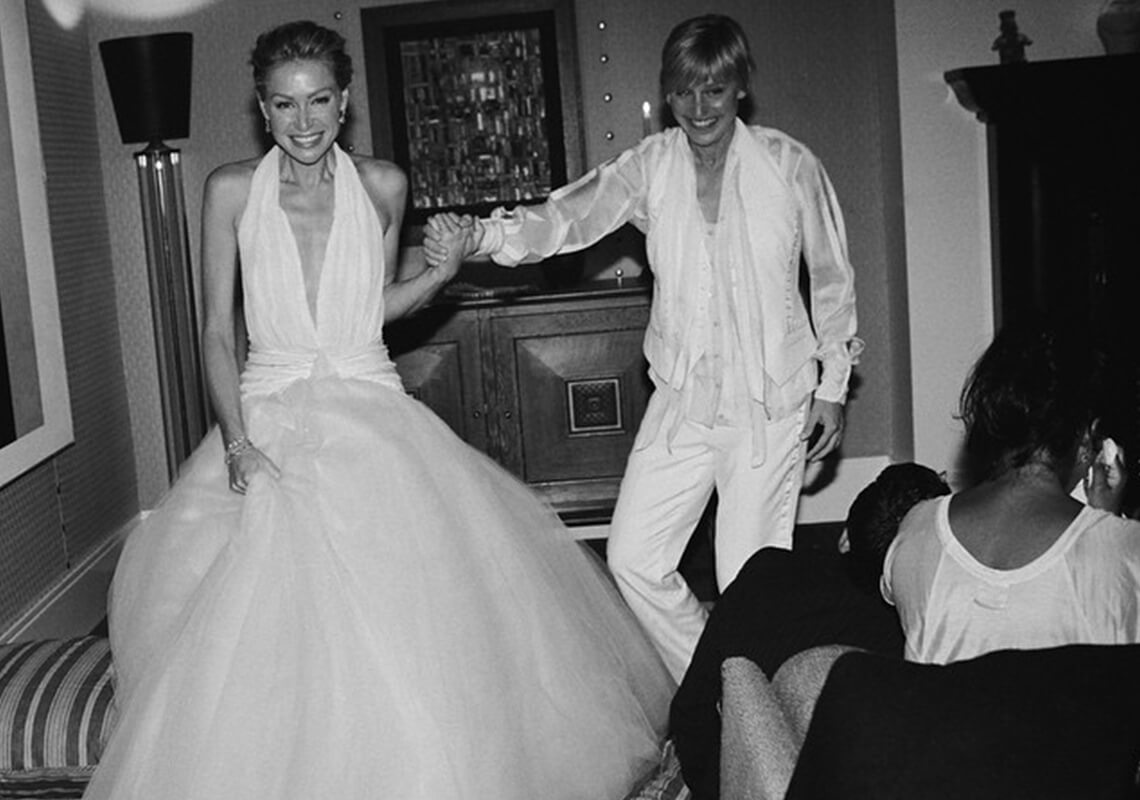 En återblick på Ellen DeGeneres och Portia de Rossis bröllop