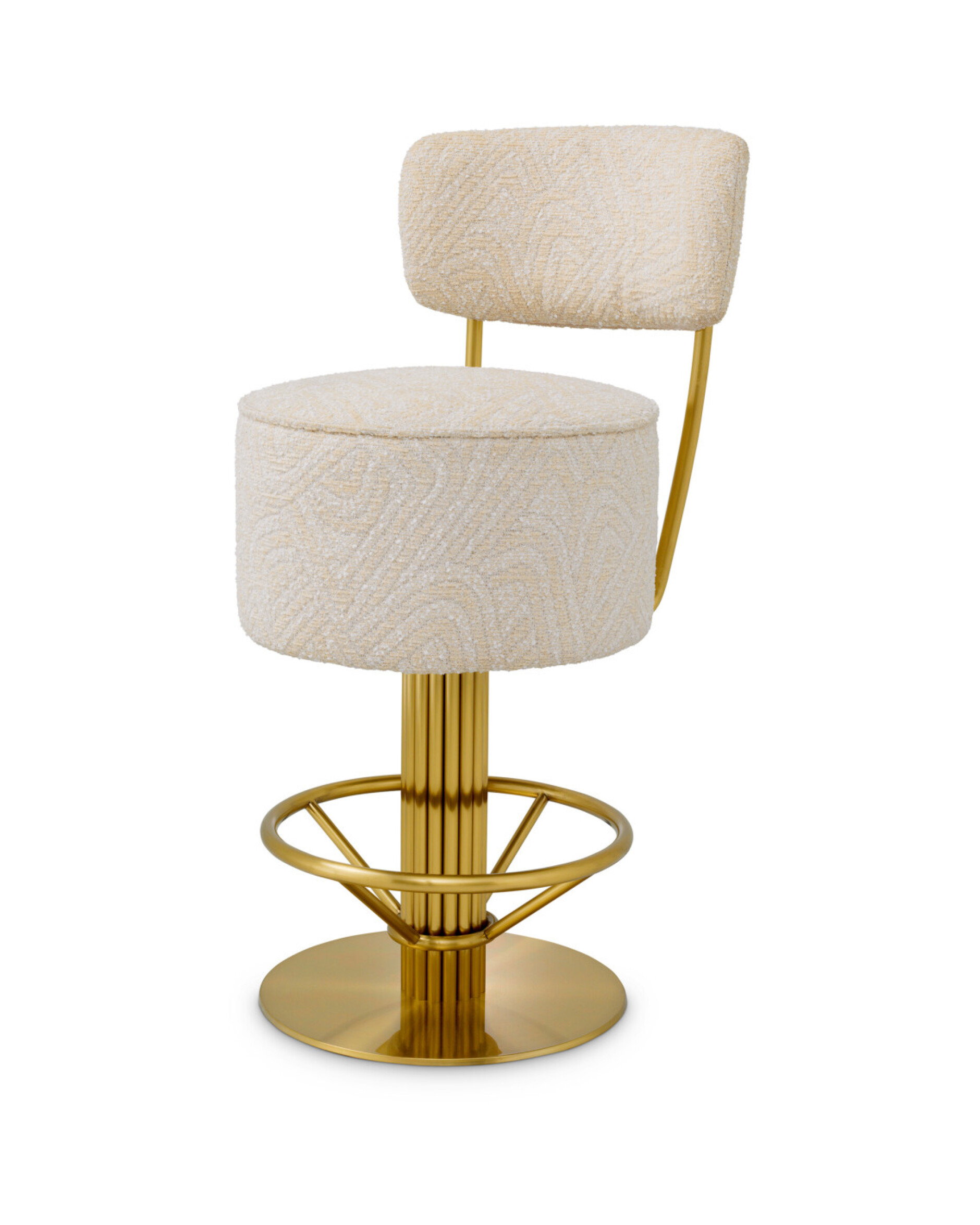 Carleton counter stool with back Camari Cream