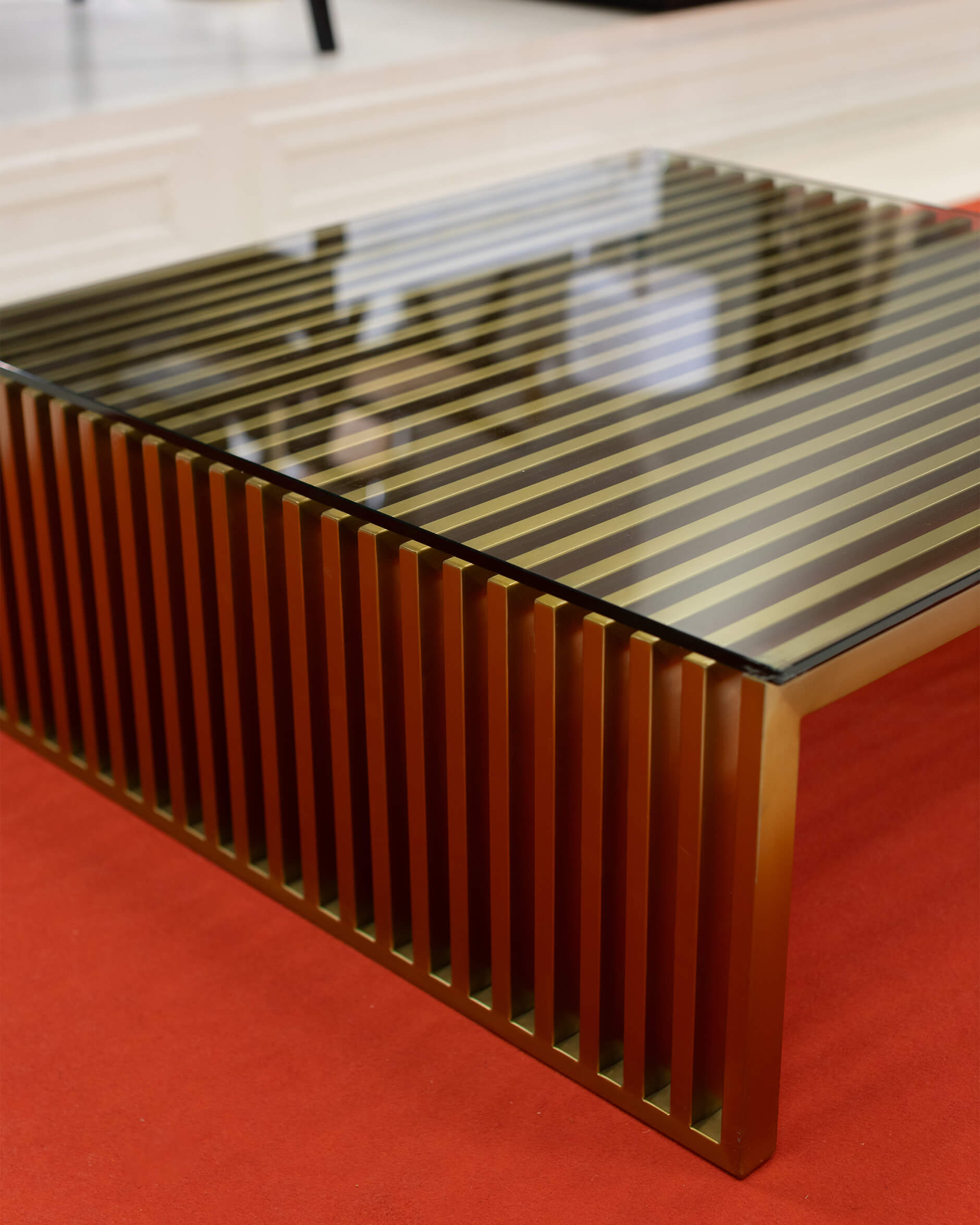 Conrad soffbord antik mässing OUTLET