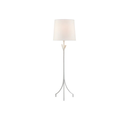 White - Fliana Floor Lamp Gild