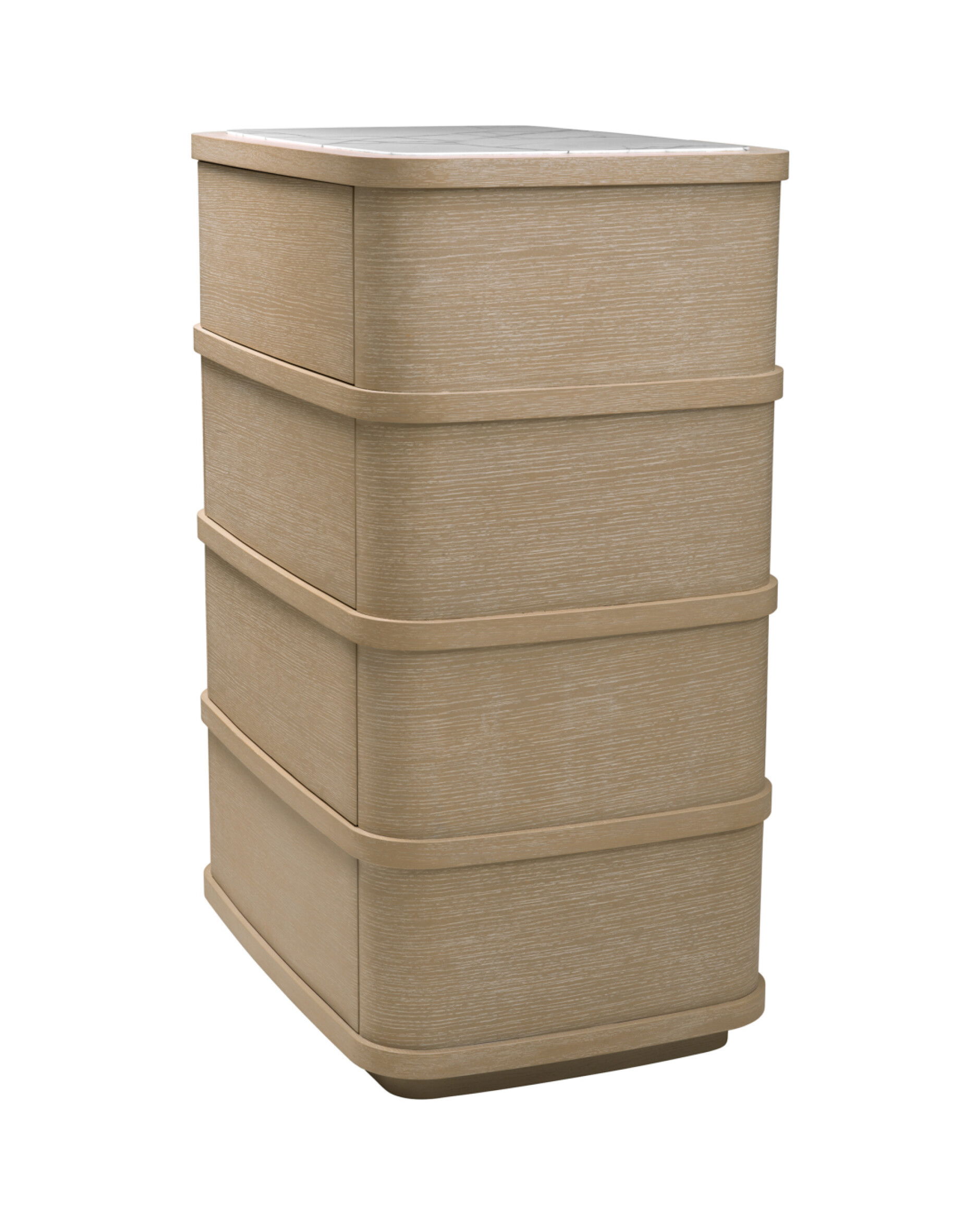 Cabana Chest Washed Oak Veneer