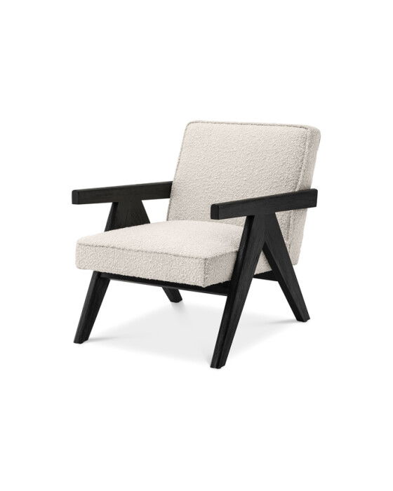 Greta lenestol bouclé cream Greta lenestol bouclé cream