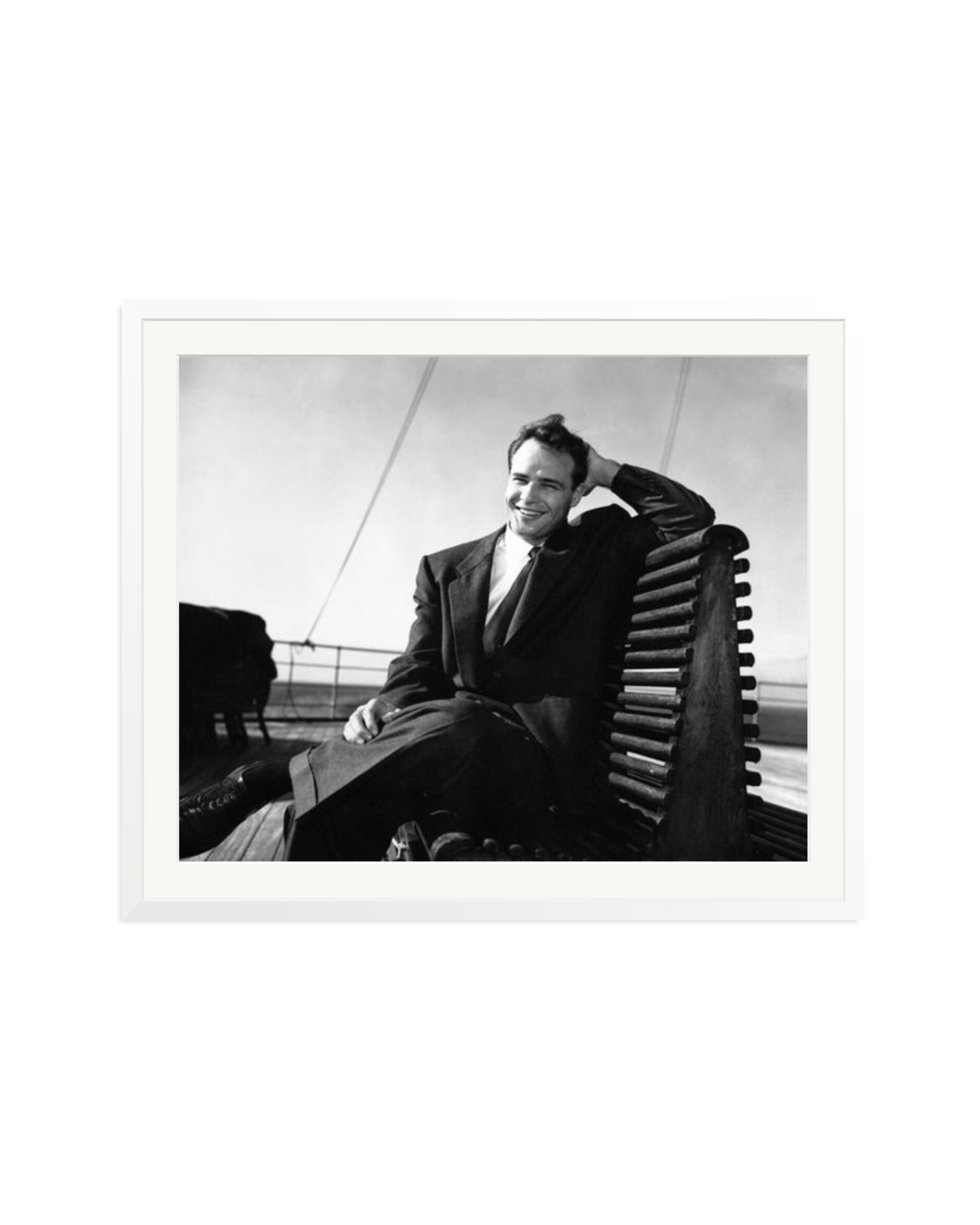 Marlon Brando, 1954 White / XXL