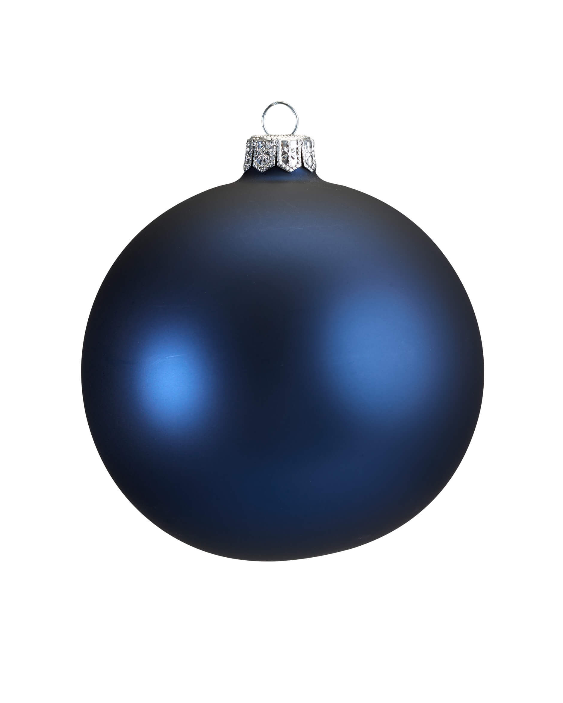 Esther-joulupallo, sininen 10cm