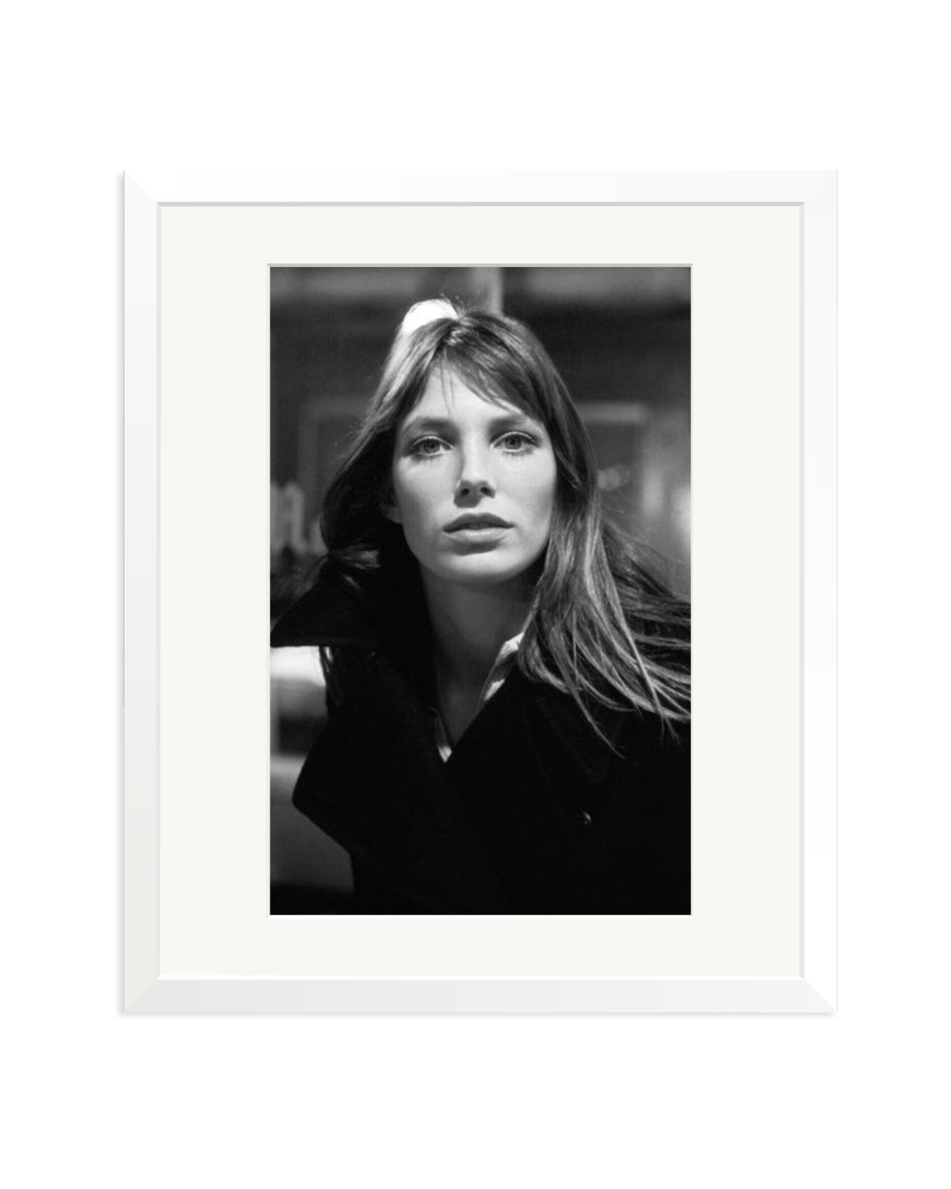 Jane in Paris, Black and White White / Large