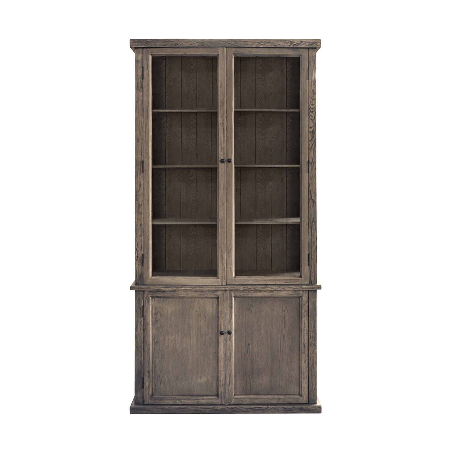 Colmar vitrinskåp pebbles grey