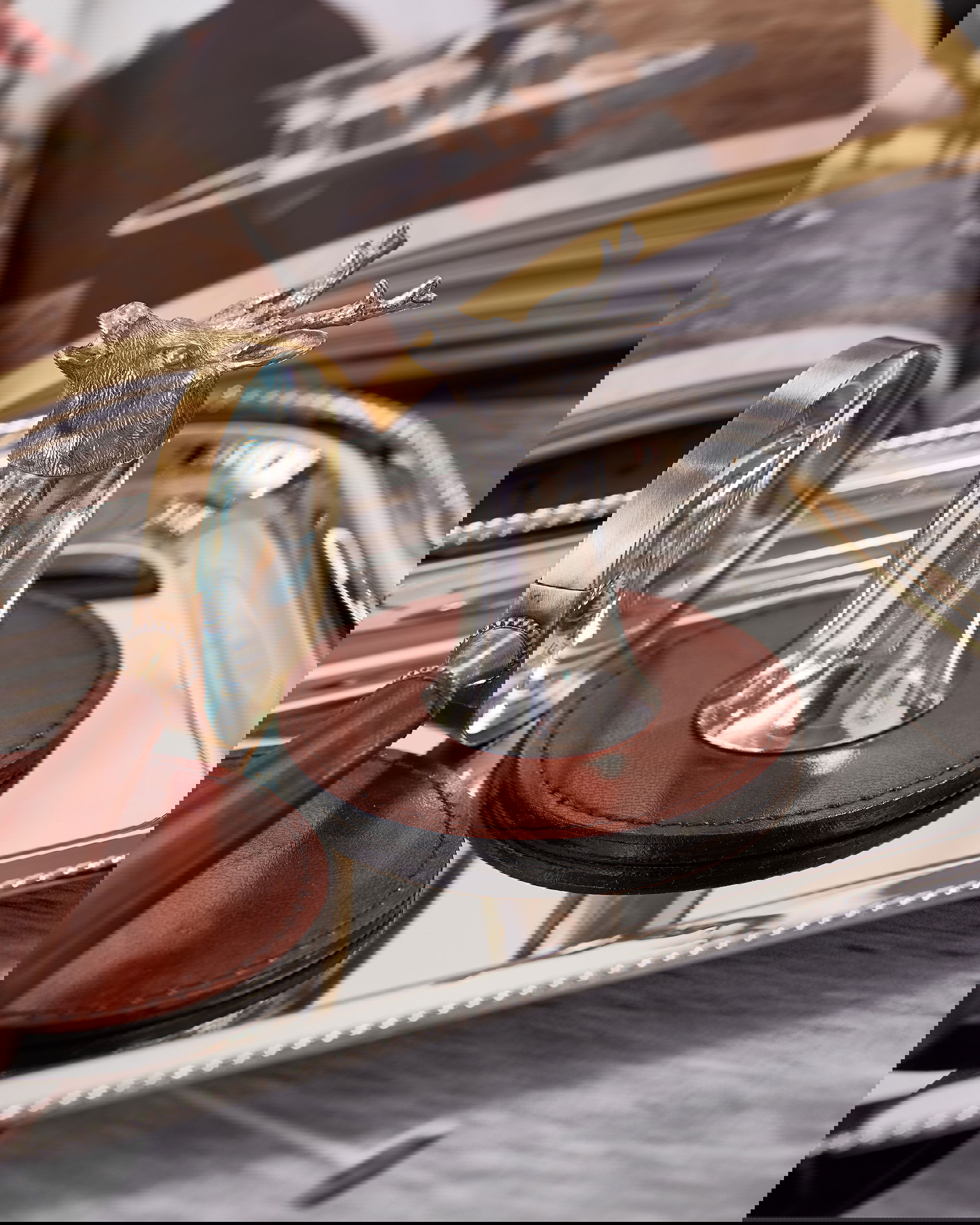 Kensington glasunderlägg läder 6-pack