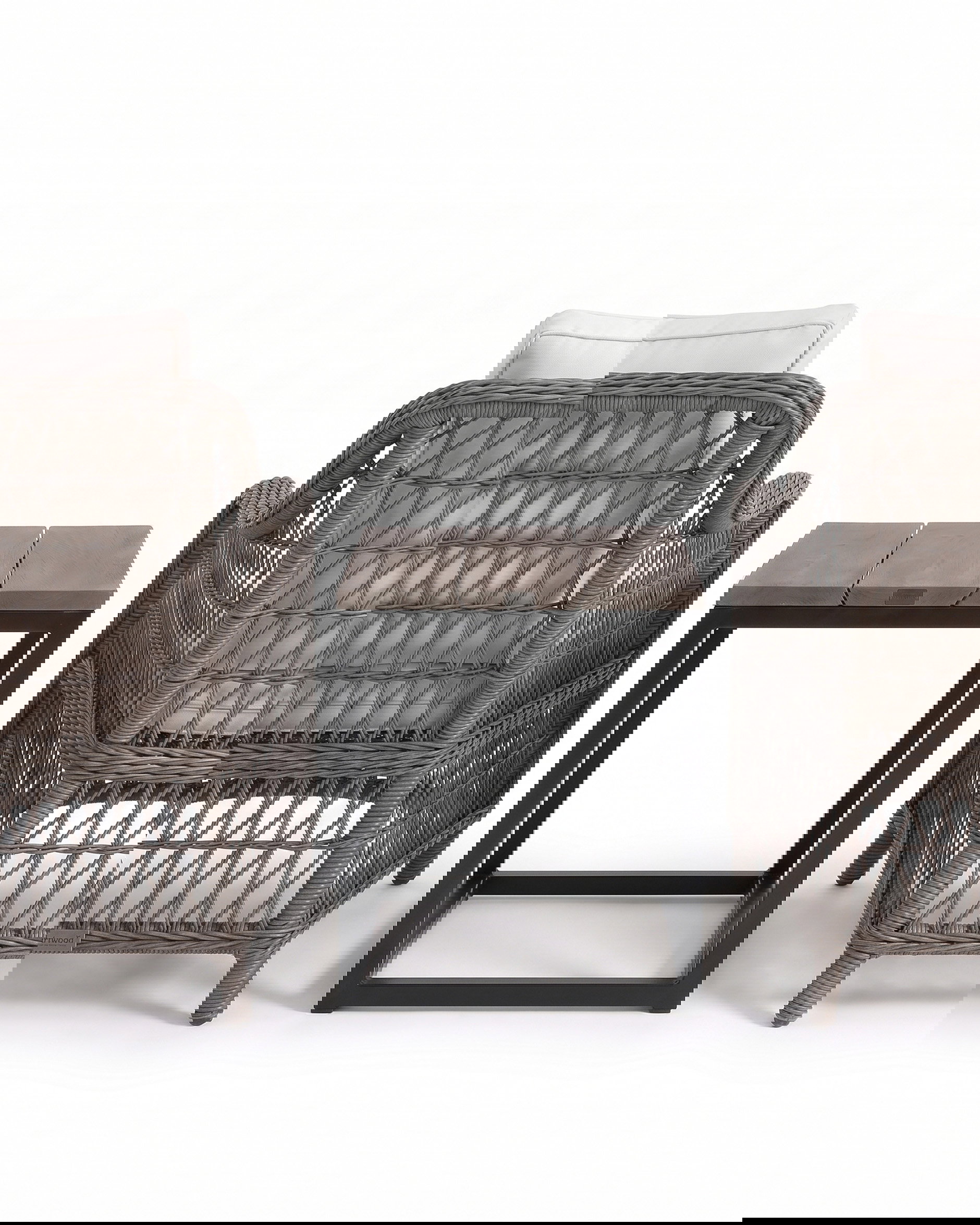 Marbella fåtölj med Anson sidobord