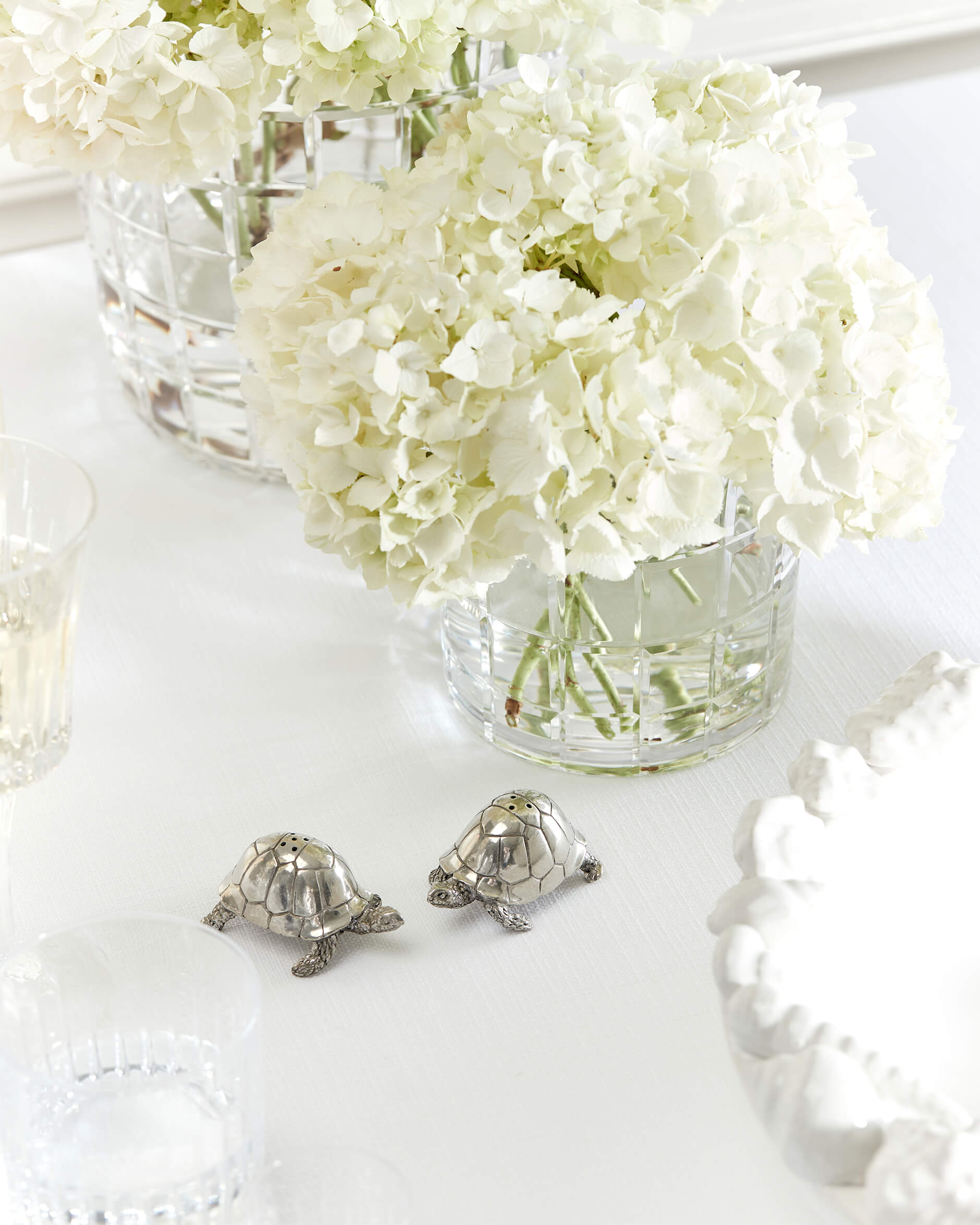 Skildpadde salt- og pebersæt tin