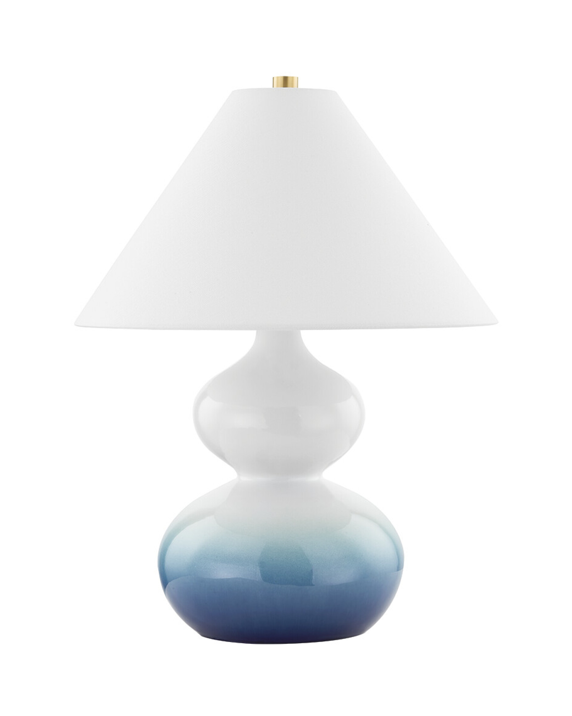 Aimee bordlampe antikk messing