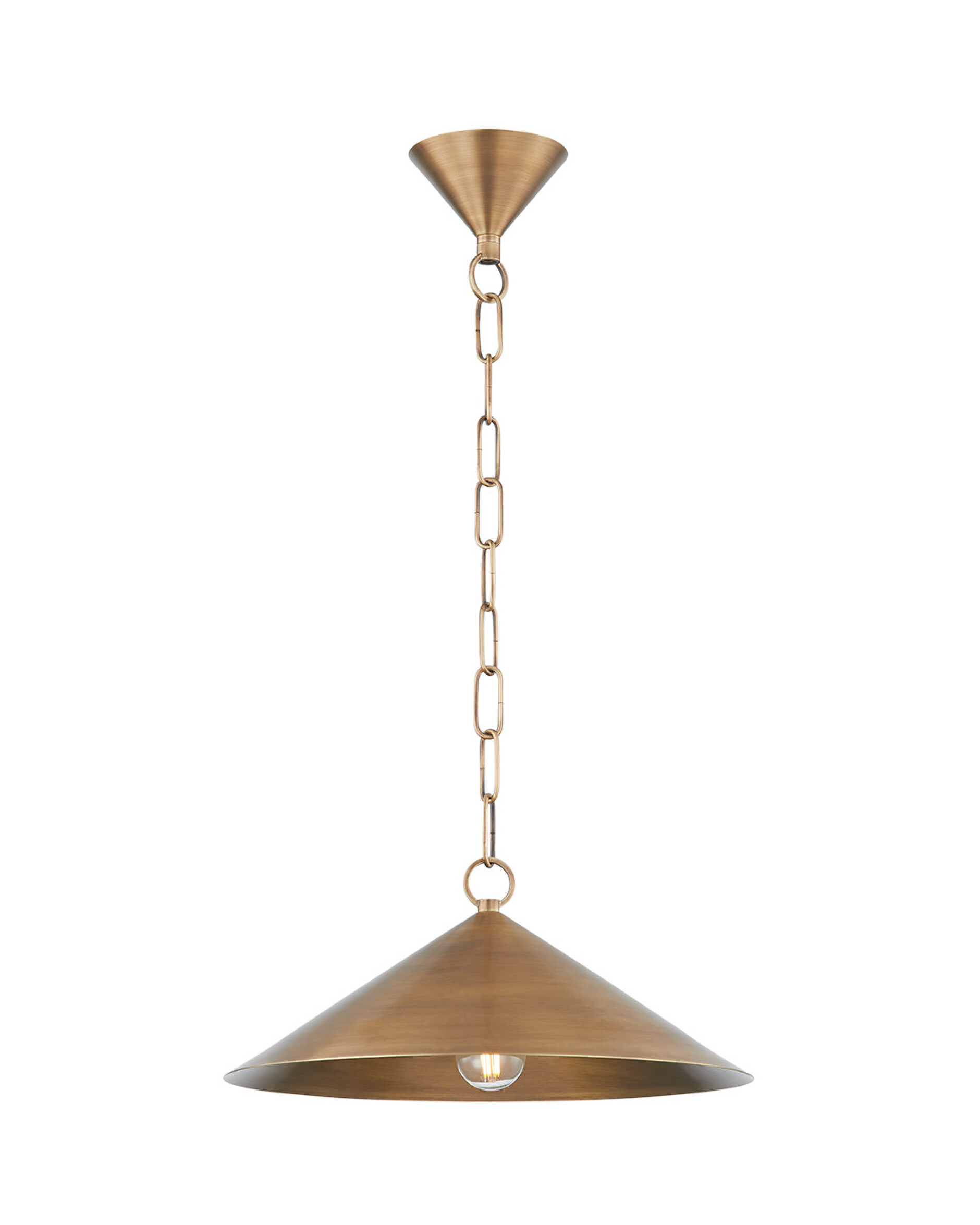 Midvale taklampe messing