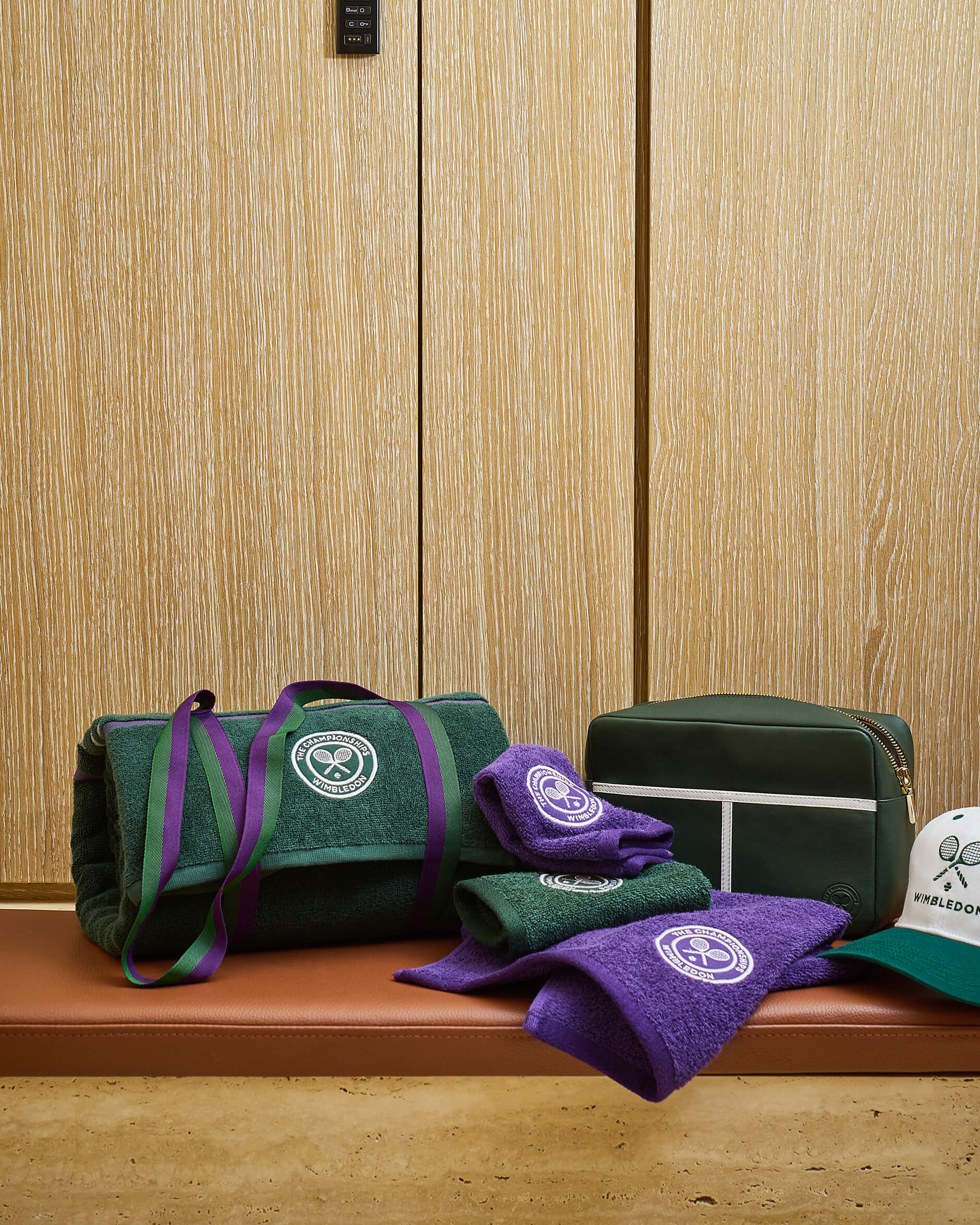 Wimbledon Spectator's handduk grön