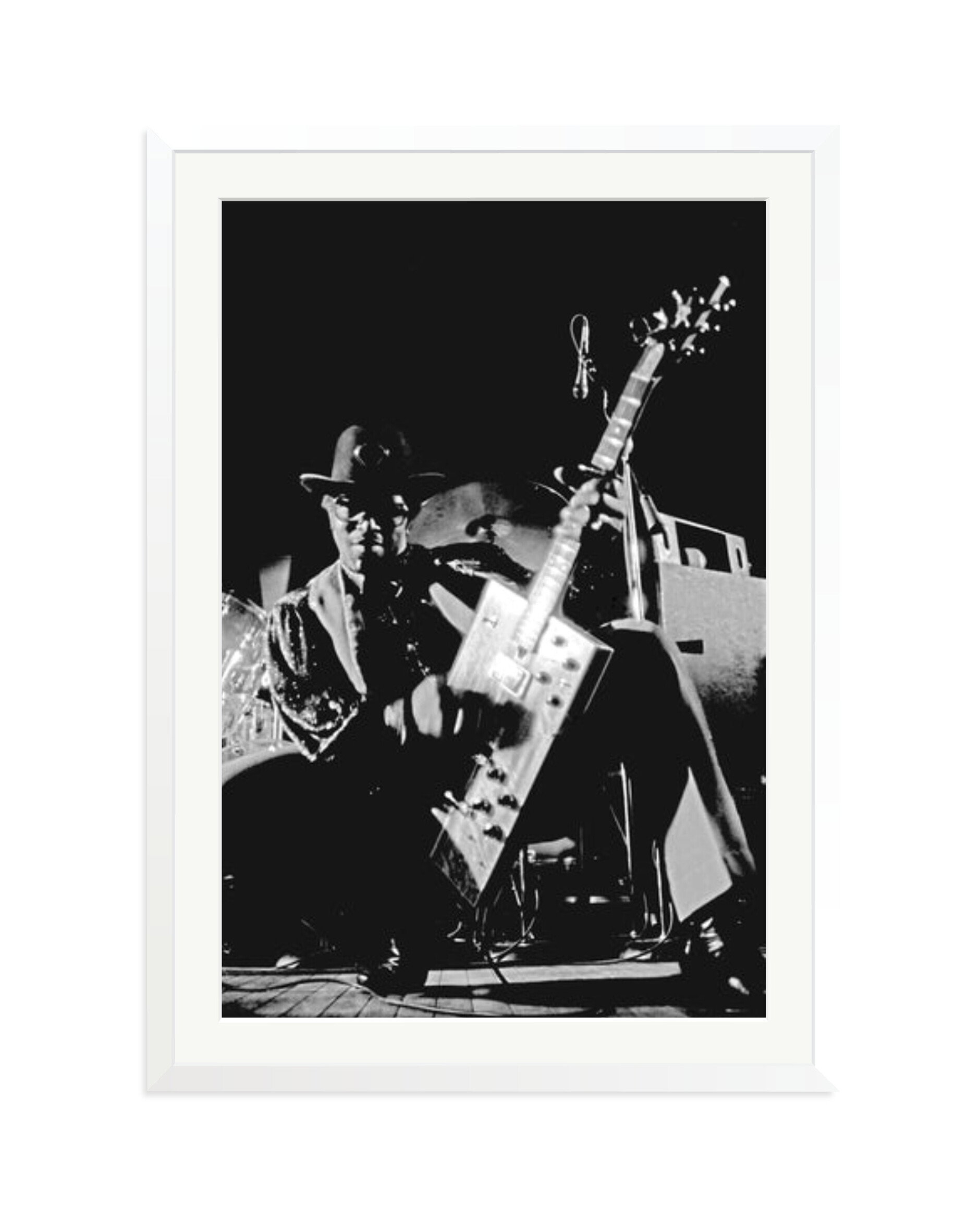 Bo Diddley 1979 White / XXL