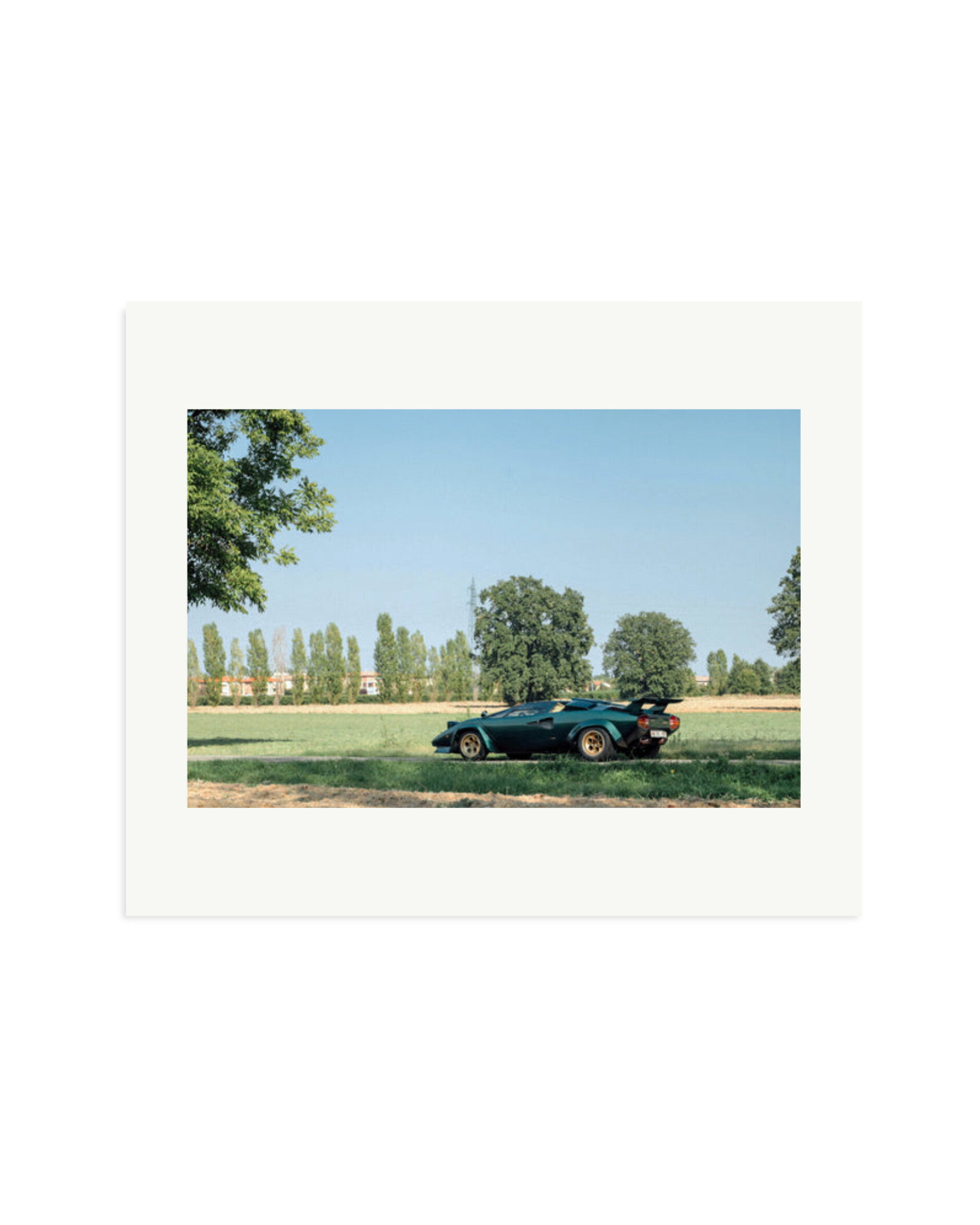 Lamborghini Countach LP 400 S Print Only / Large
