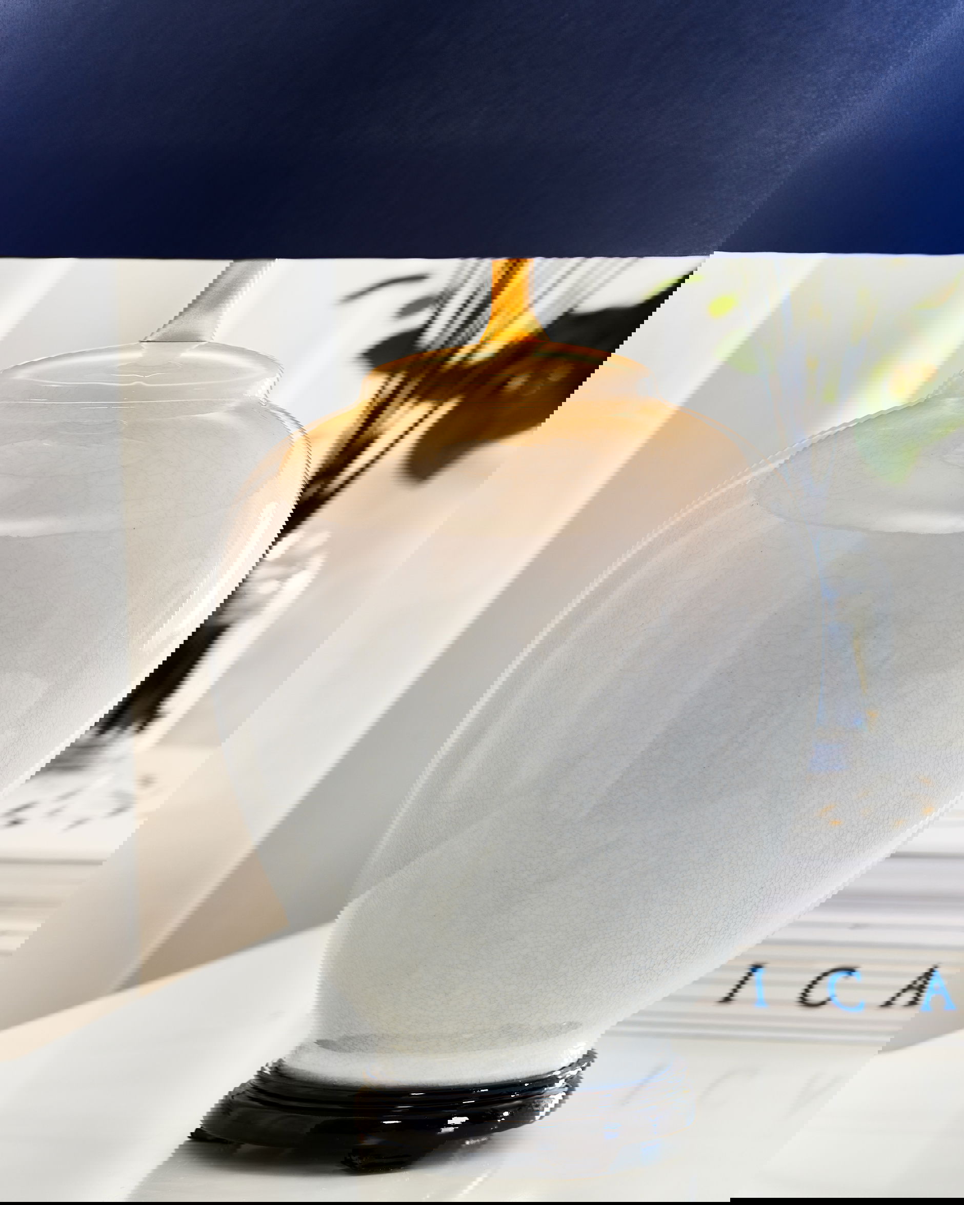 Avellino bordslampa beige