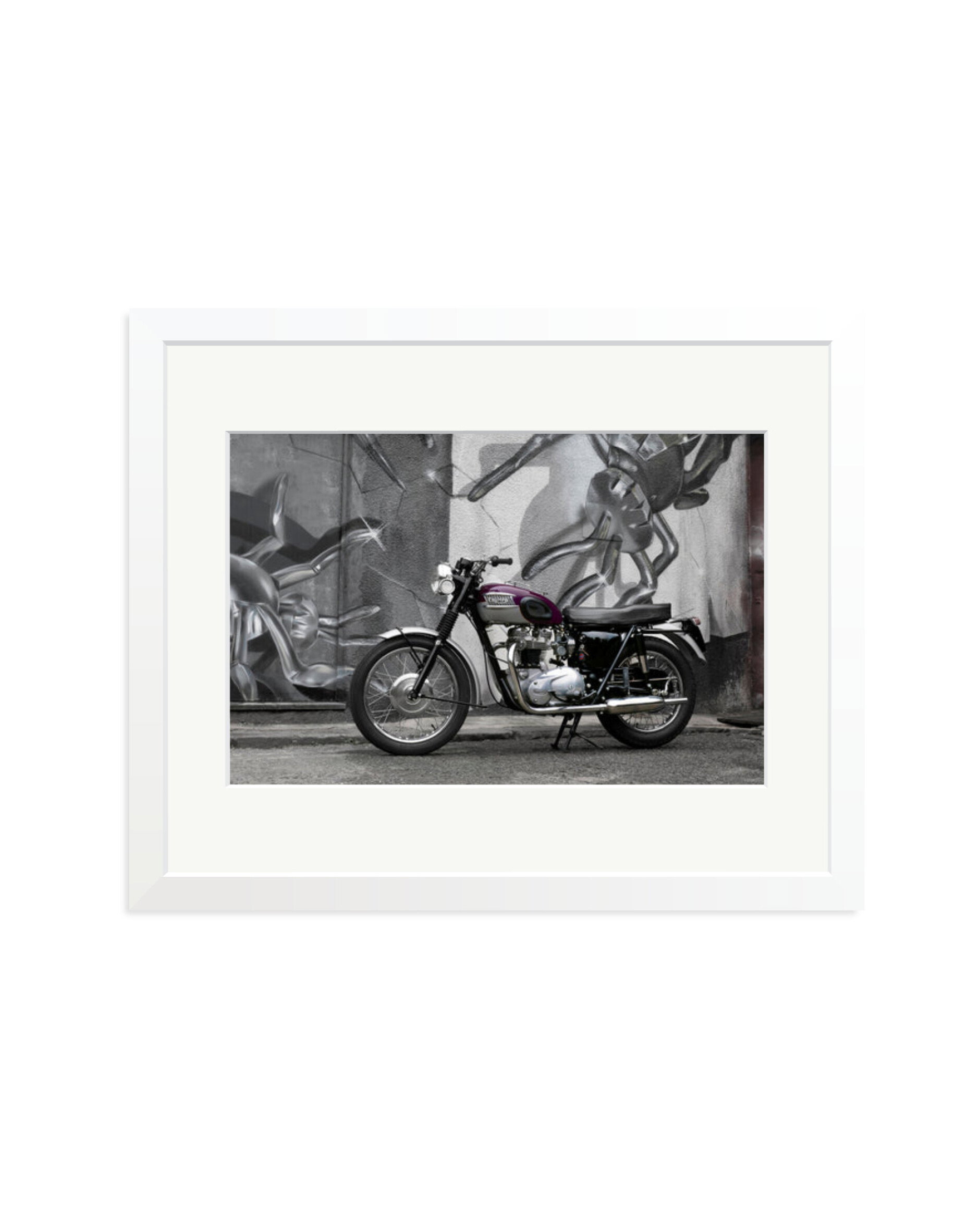1963 Triumph Trophy White / Medium