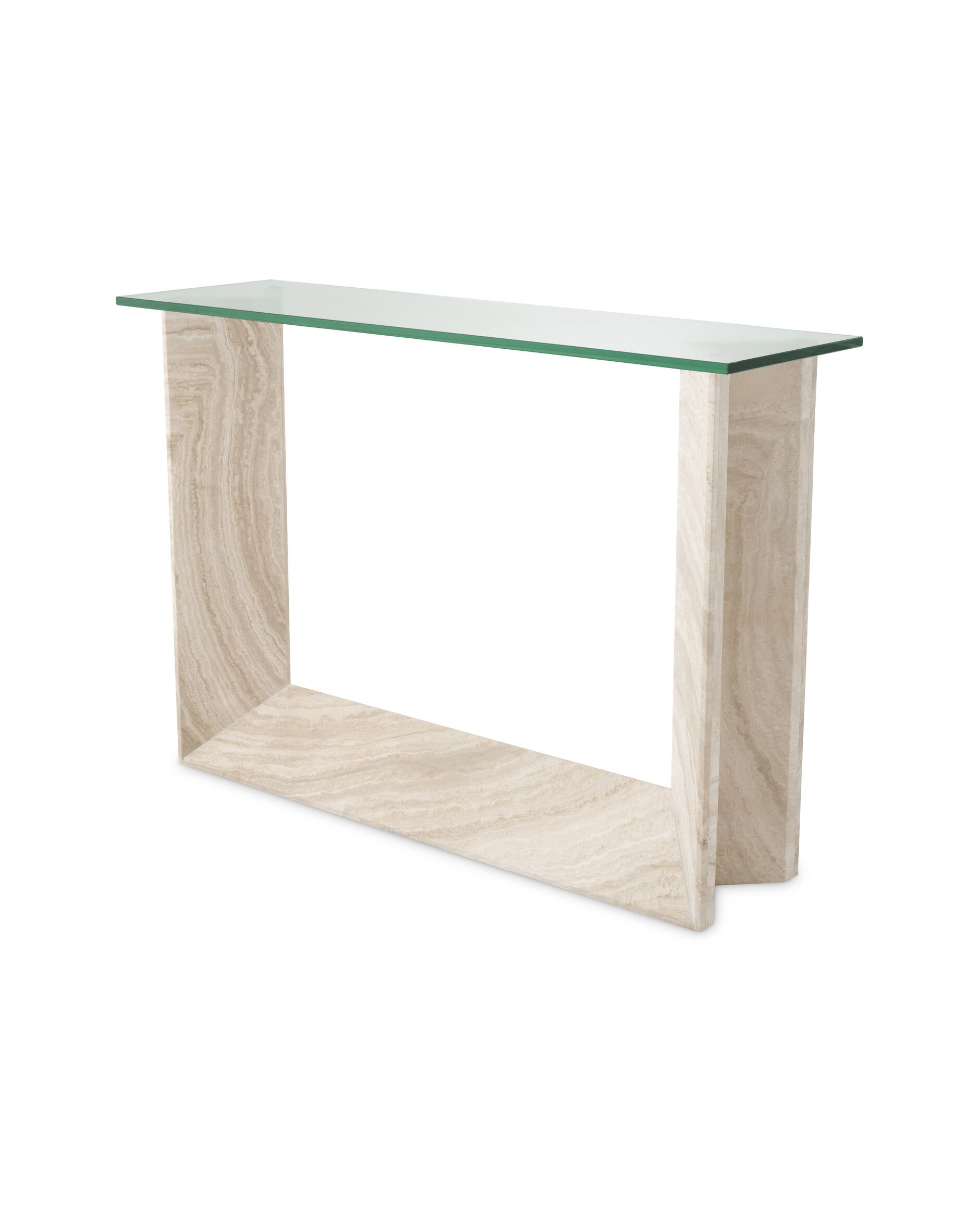 Fortuna konsolbord travertine