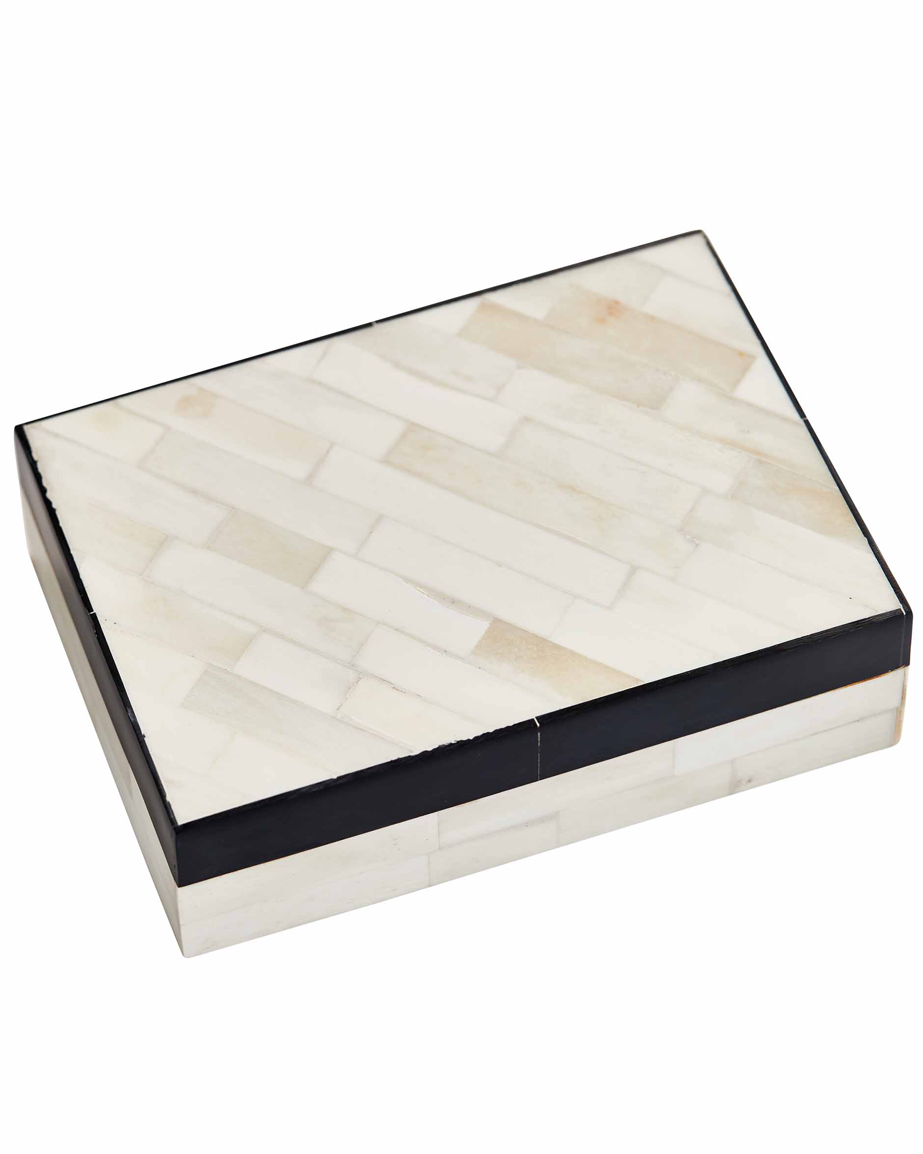 Celestia förvaringsask benvit