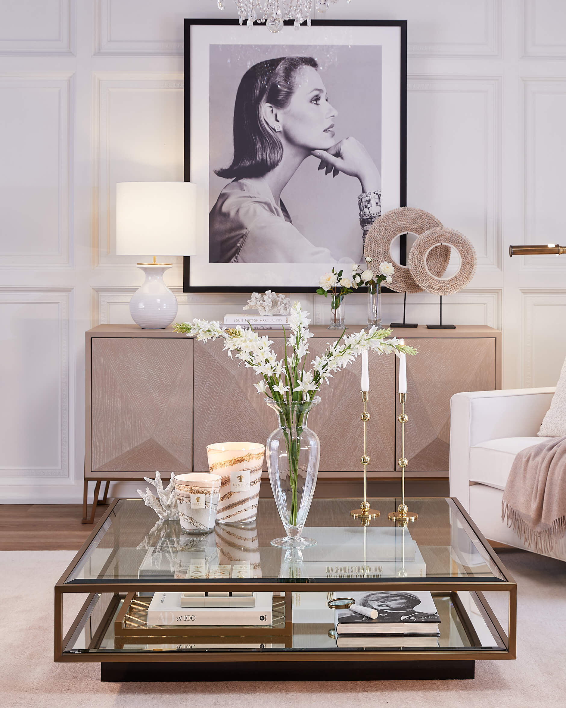 Albie skrivbordslampa vit