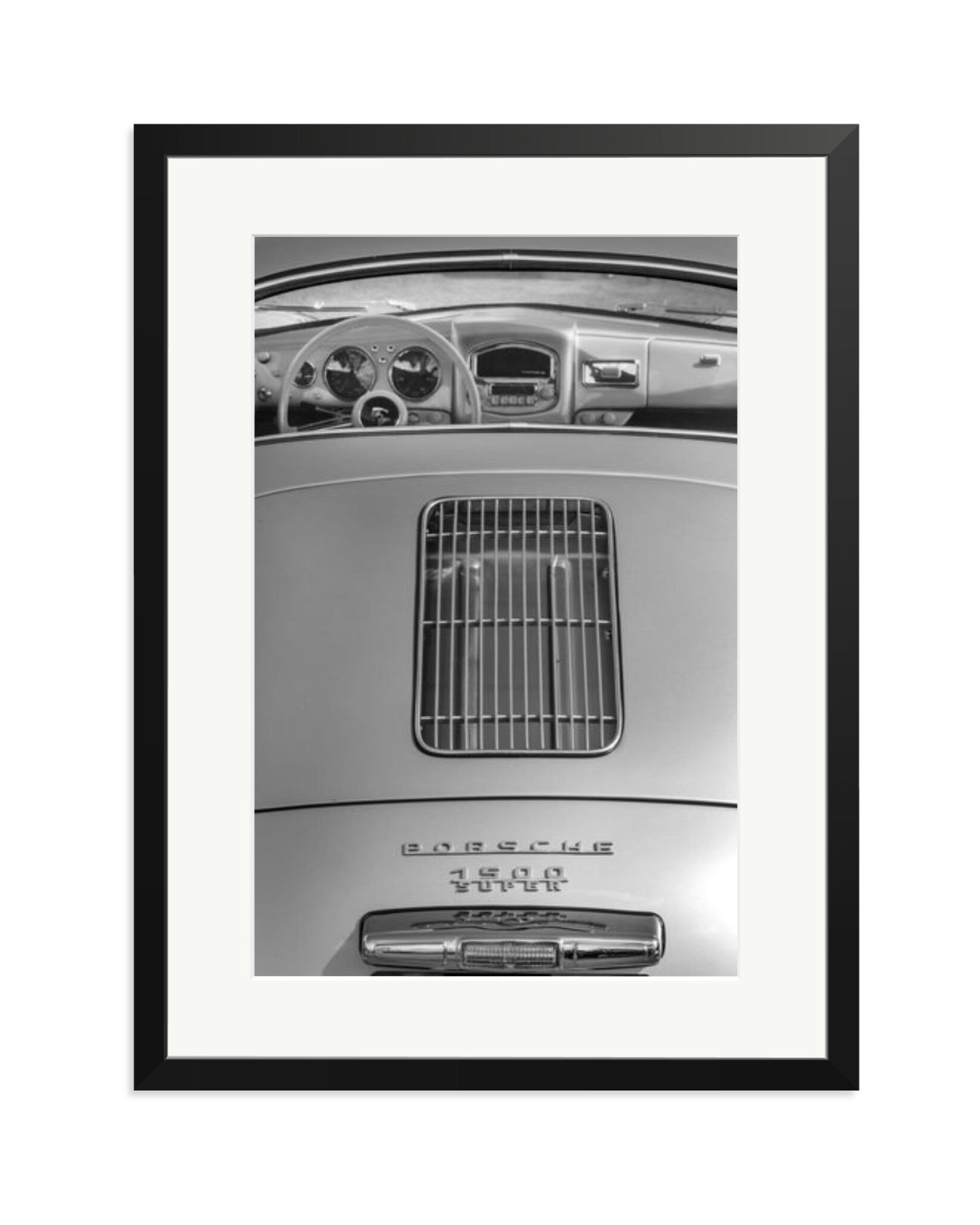 1955 Porsche 356 Black / XL