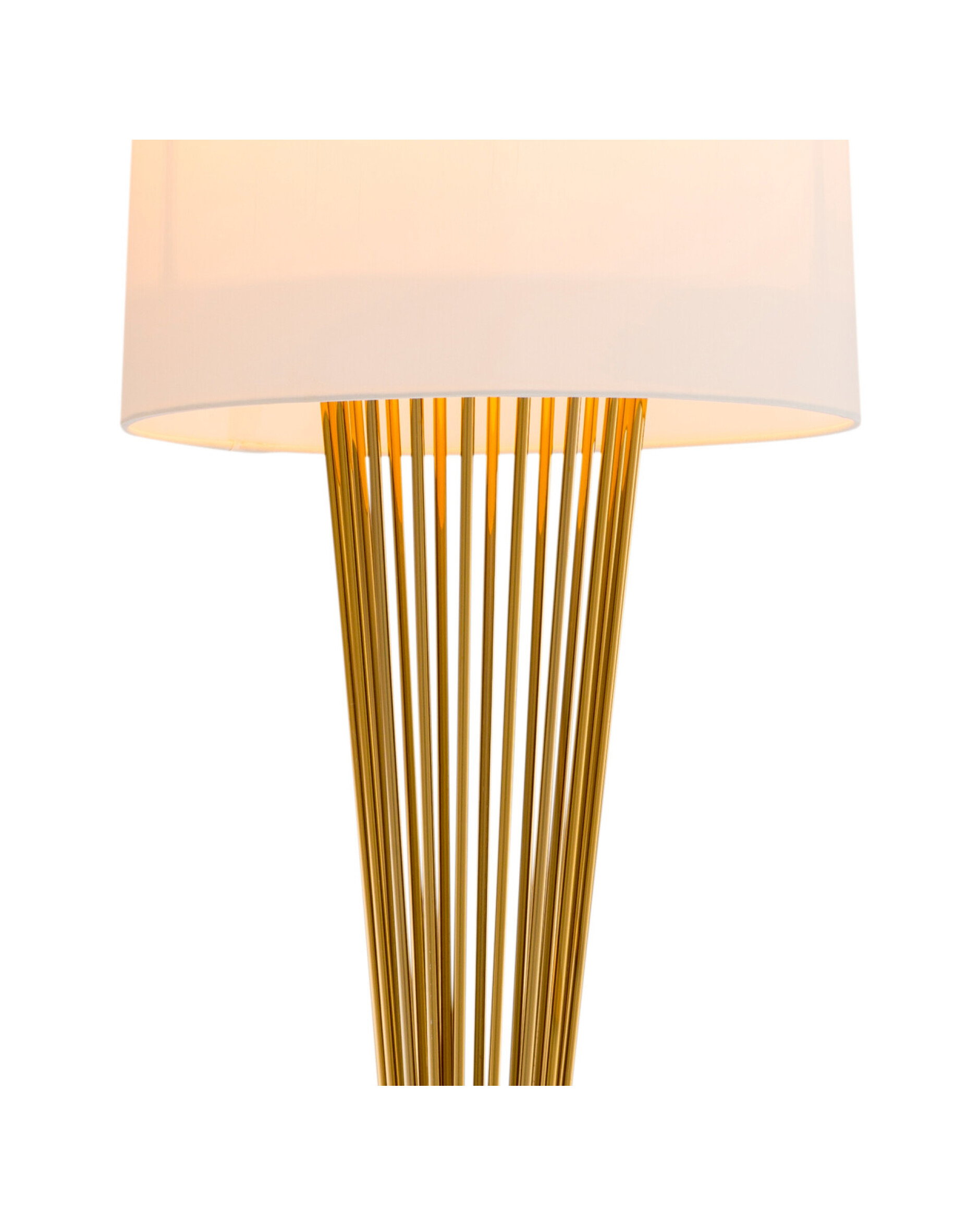 Holmes golvlampa guld