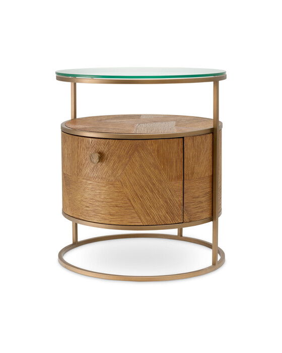 Velutto sidebord egefiner messing