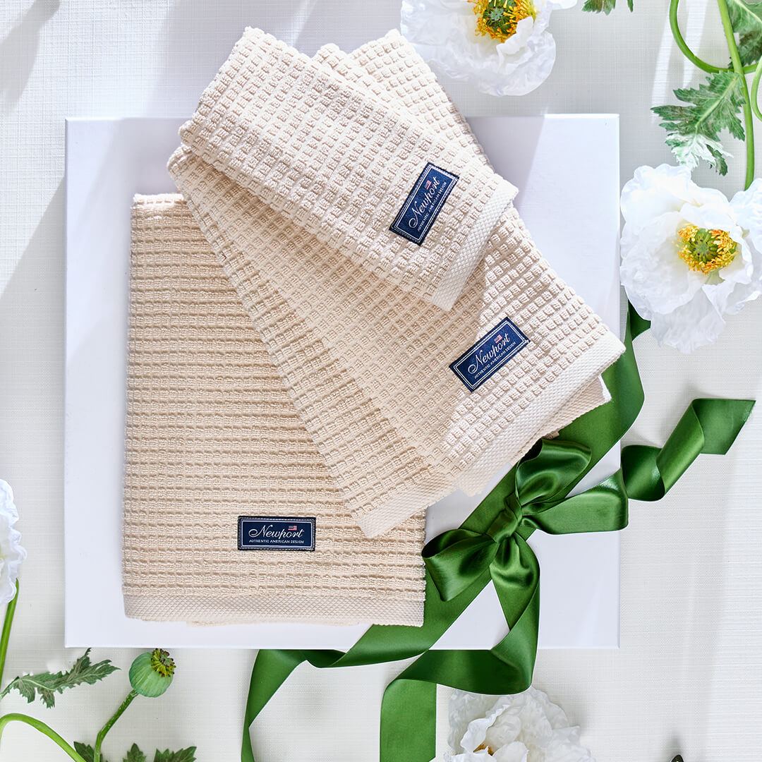 Fisher Island Towel Beige