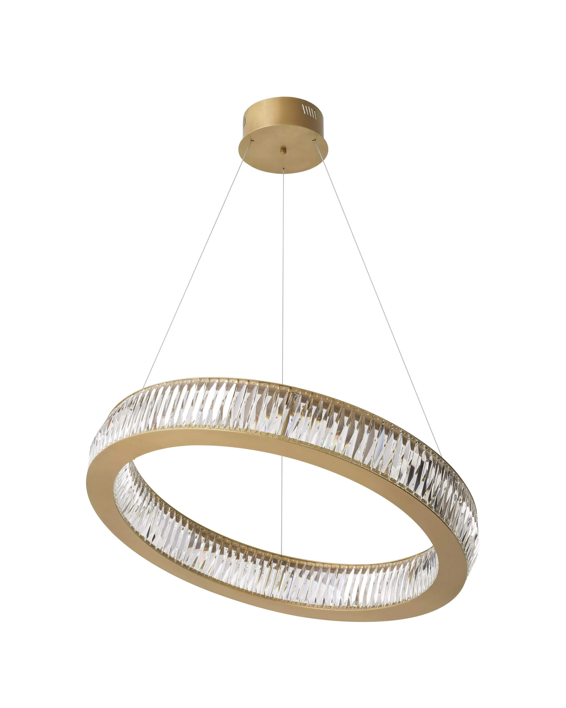 Vancouver taklampa antik mässing