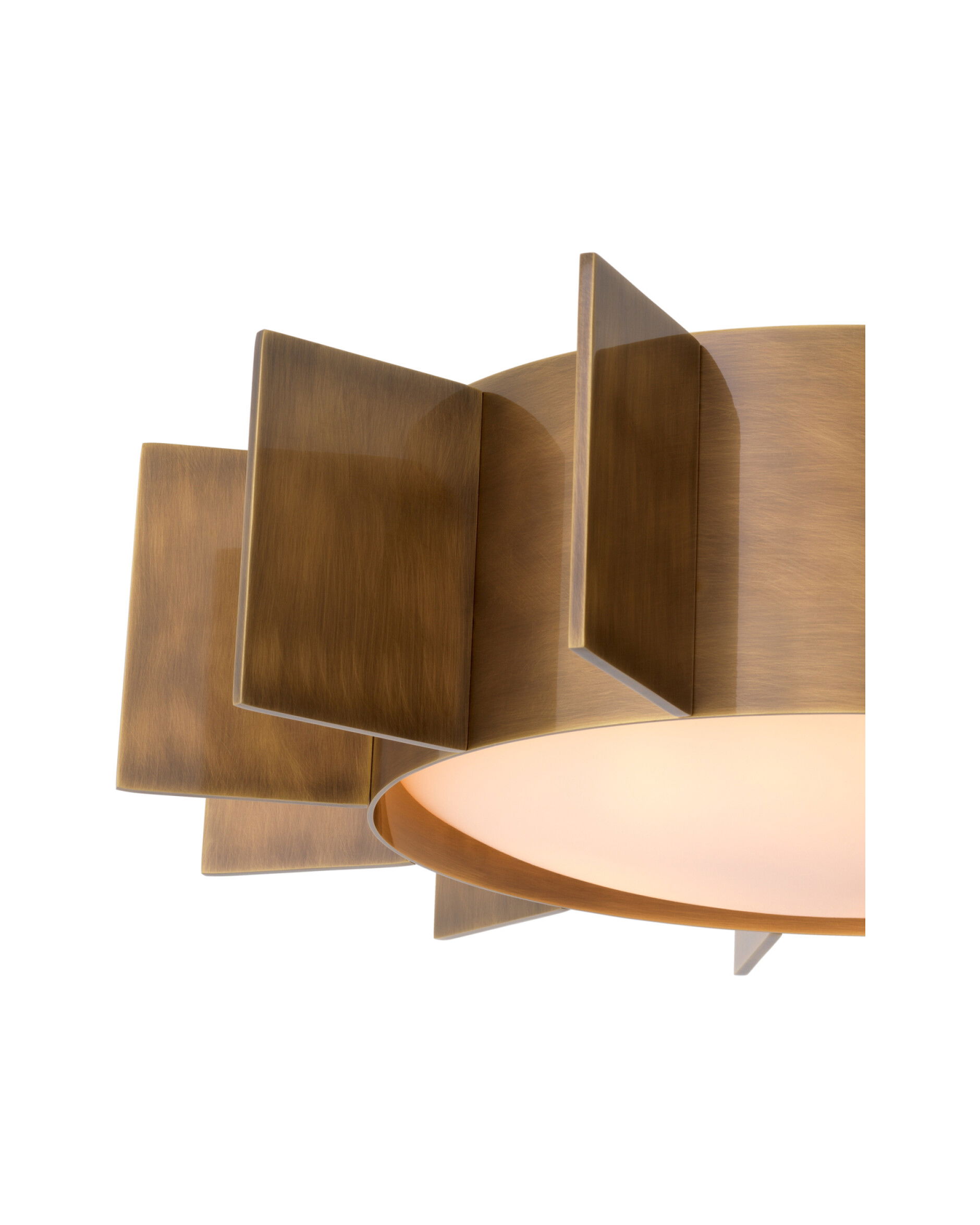 Mario taklampa antik mässing