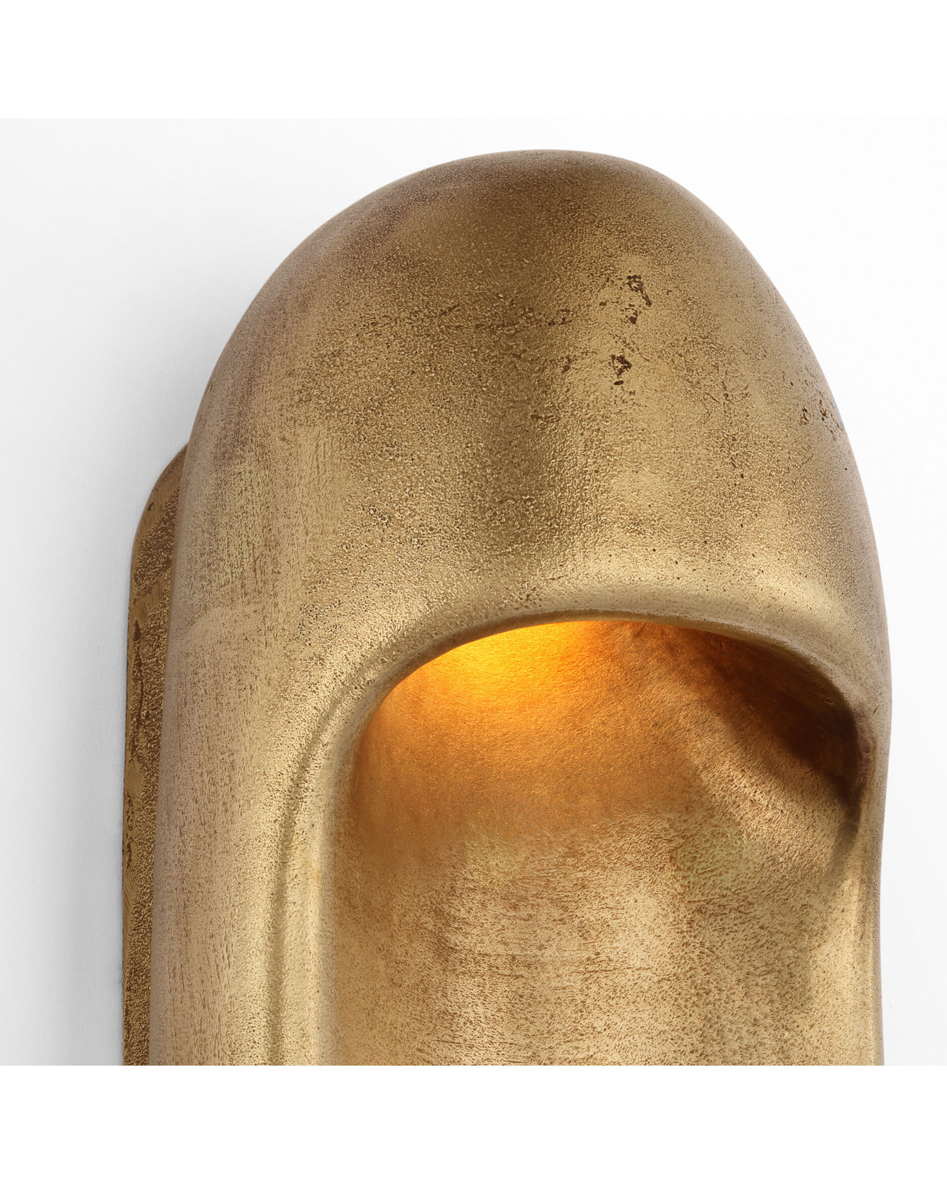 Esculpa 18" vägglampa mässing