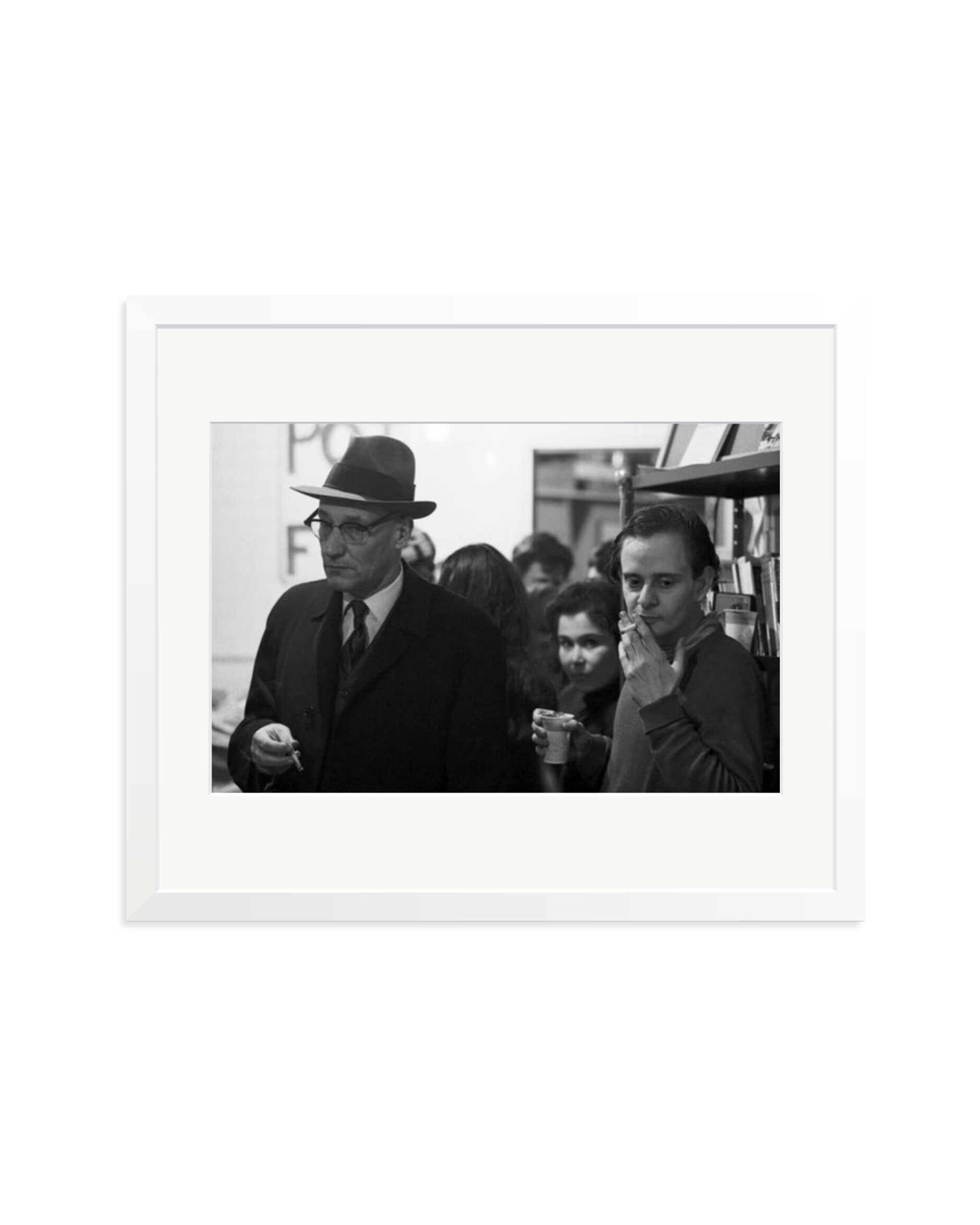 William S. Burroughs White / Large