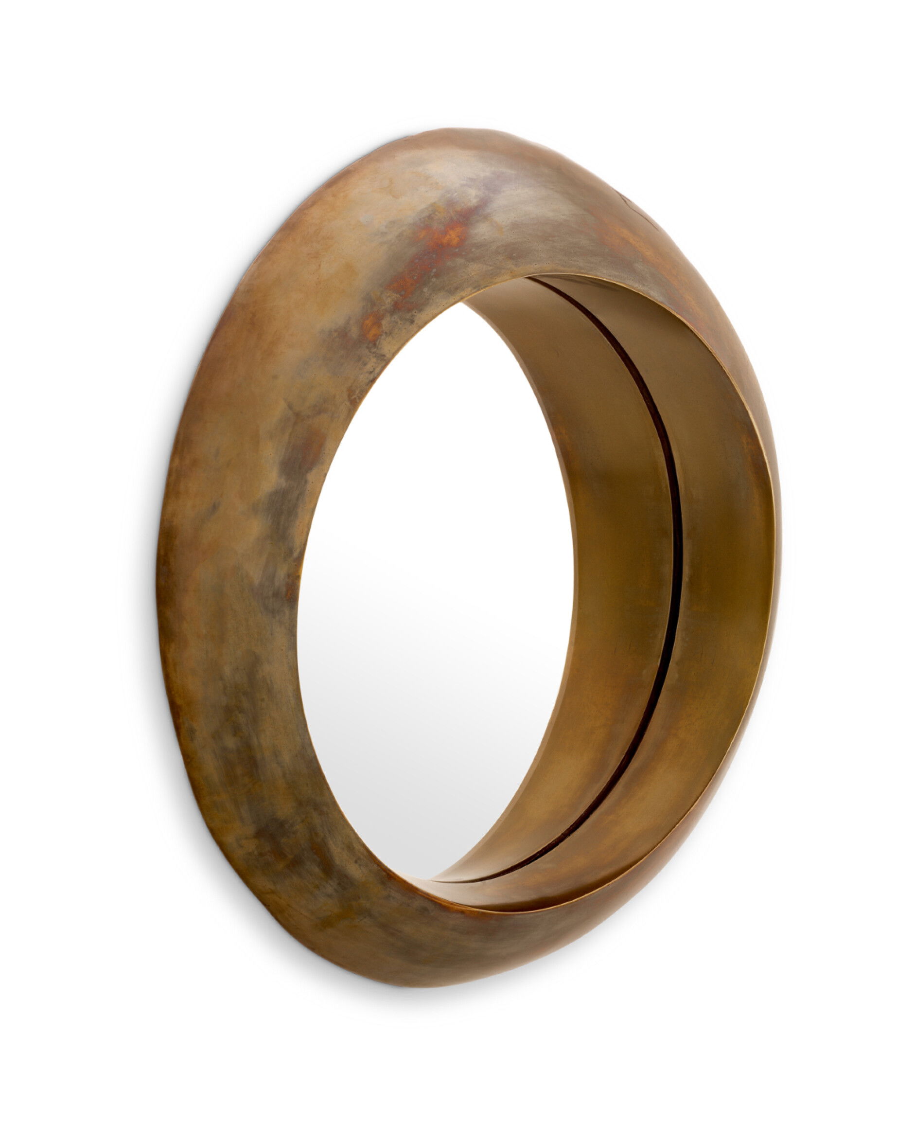 Velino spegel antik mässing