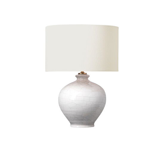 Gaios 13" bordslampa crackled ivory