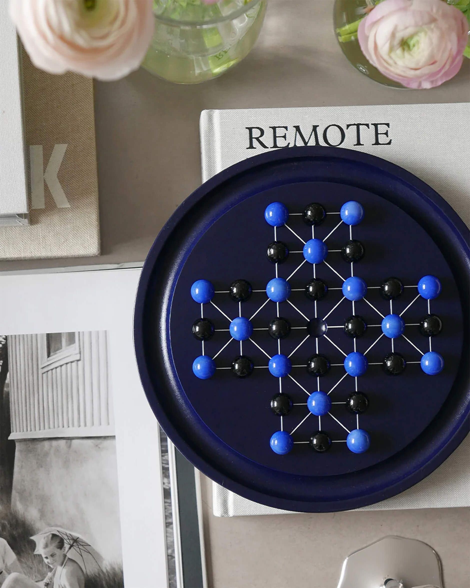 Classic solitaire blå