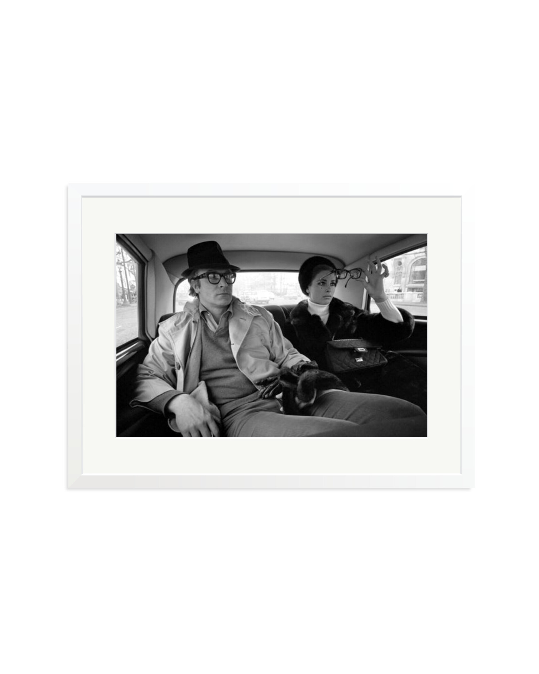 Camilla Sparv with Michael Caine White / XL