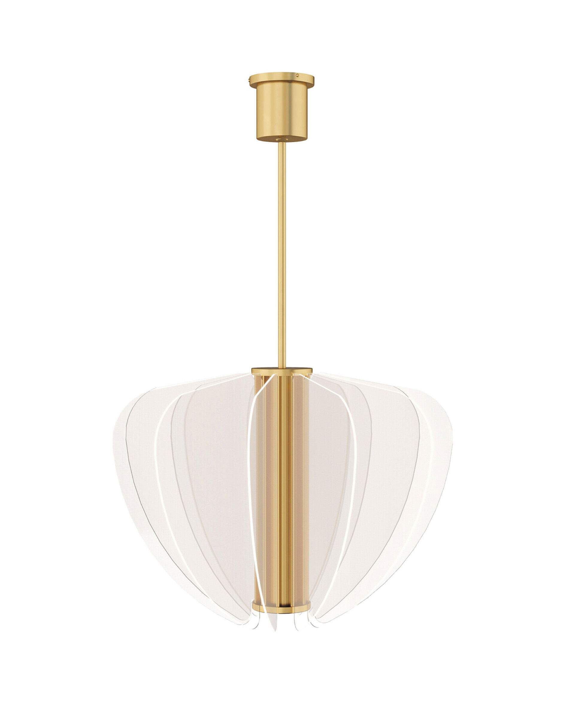 Nyra 28" takkrona mässing