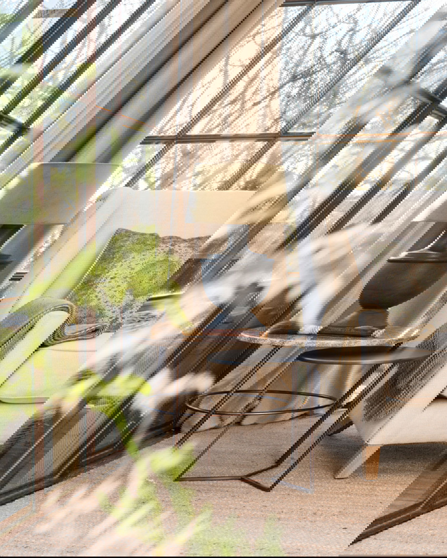 Capri lampefot svart