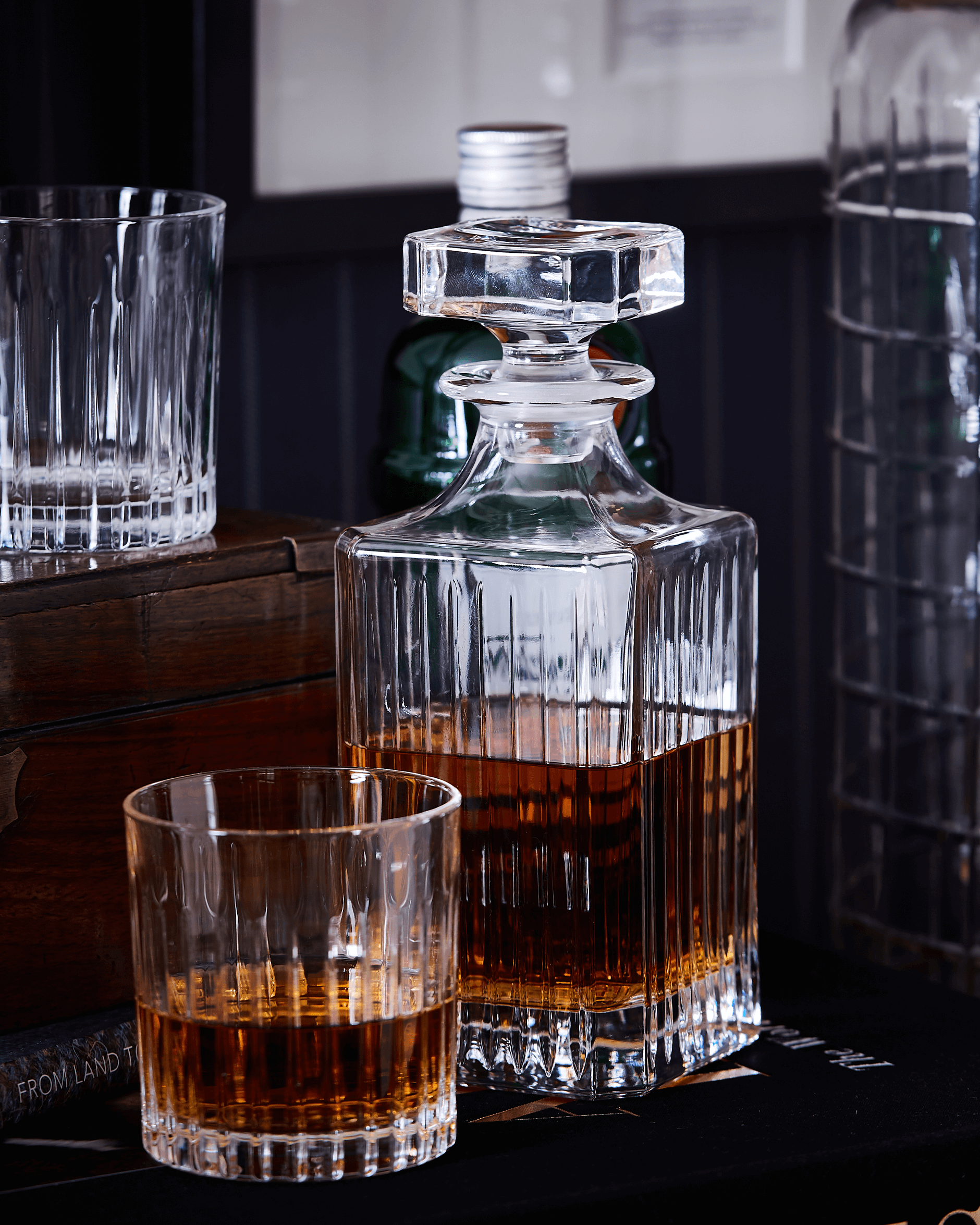 Manhattan dekanter kristall