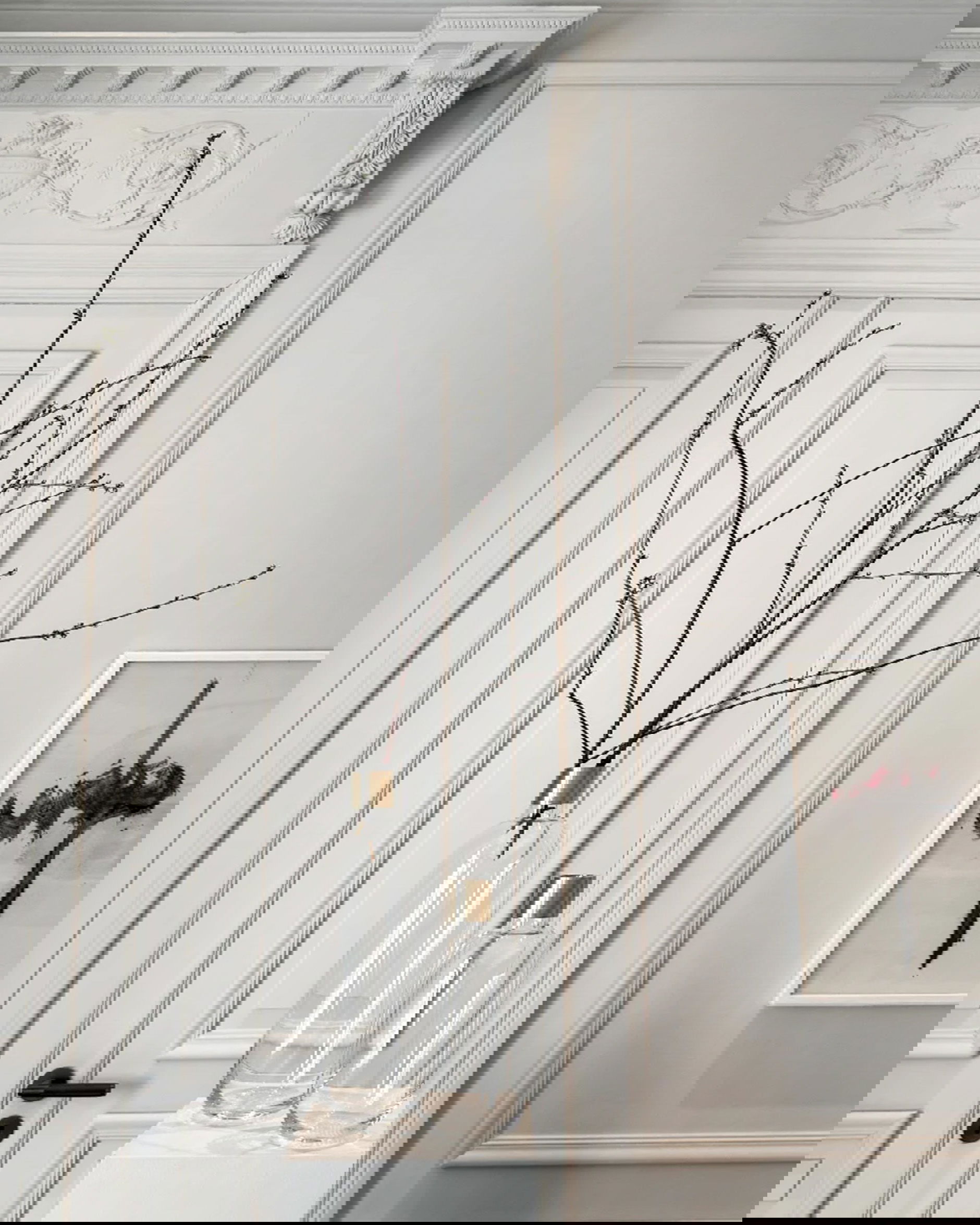 Damejeanne vas mässing 31cm