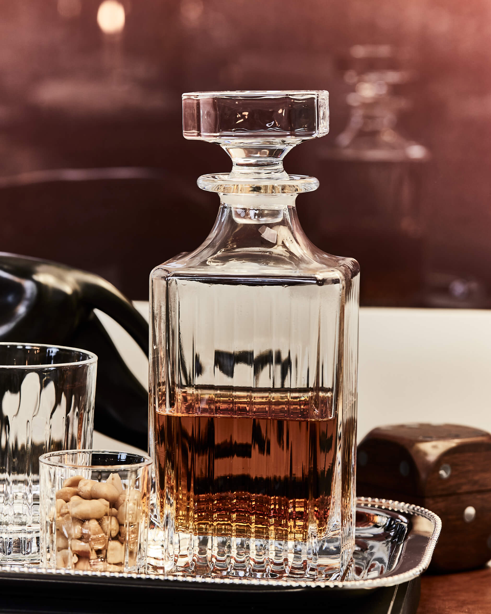 Manhattan dekanter kristall