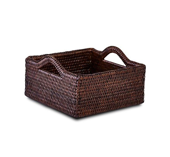 Cognac Korb Rattan