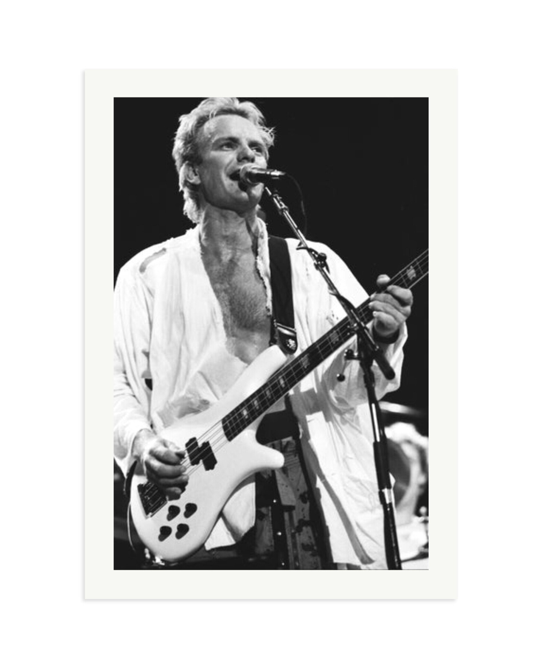 Sting 1983 Print Only / XXL